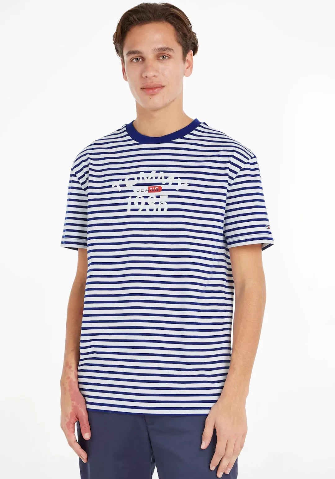 Tommy Jeans T-Shirt "TJM CLSC GRAPHIC STRIPE TEE" günstig online kaufen