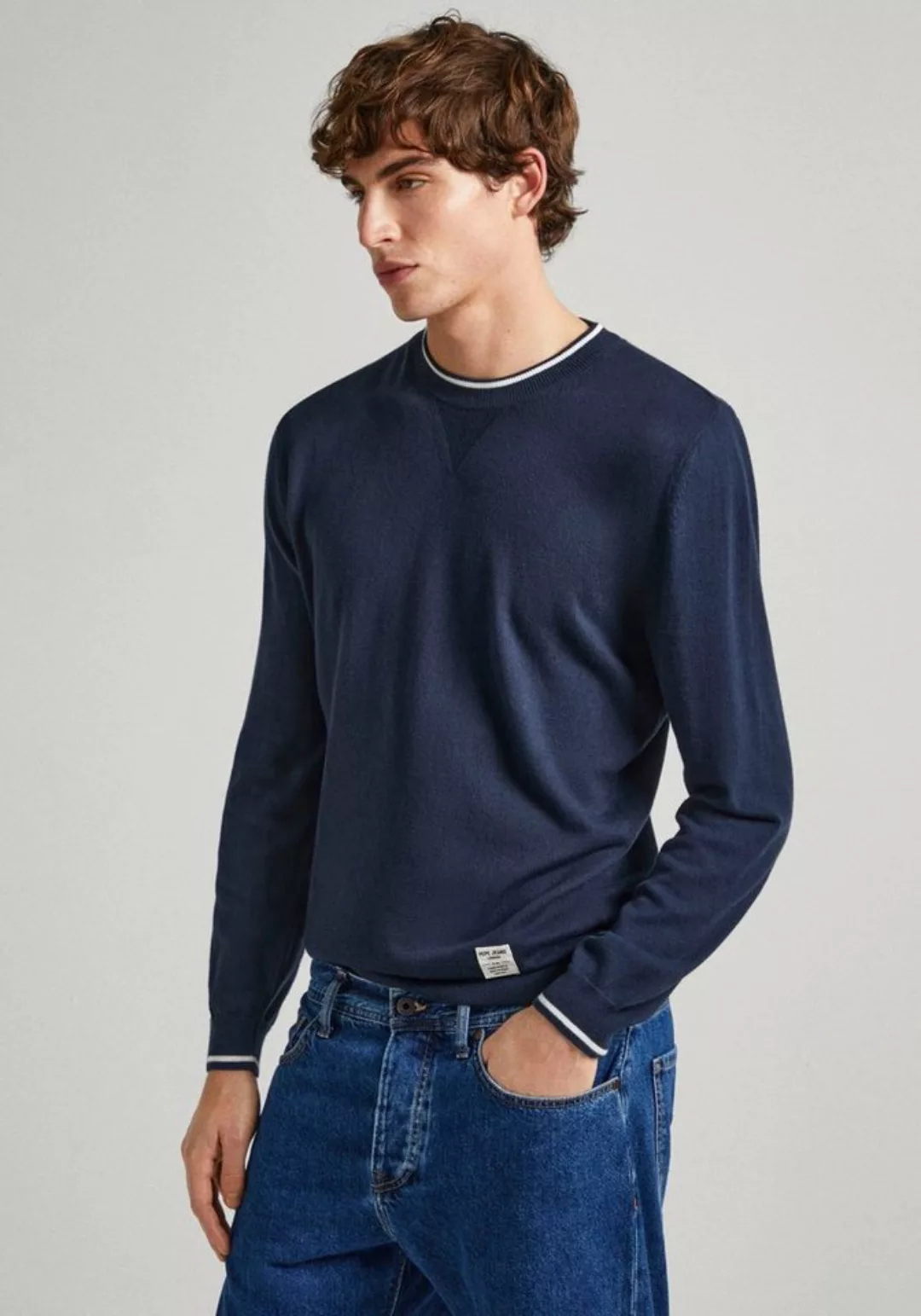 Pepe Jeans Rundhalspullover Pepe Pullover MIKE günstig online kaufen