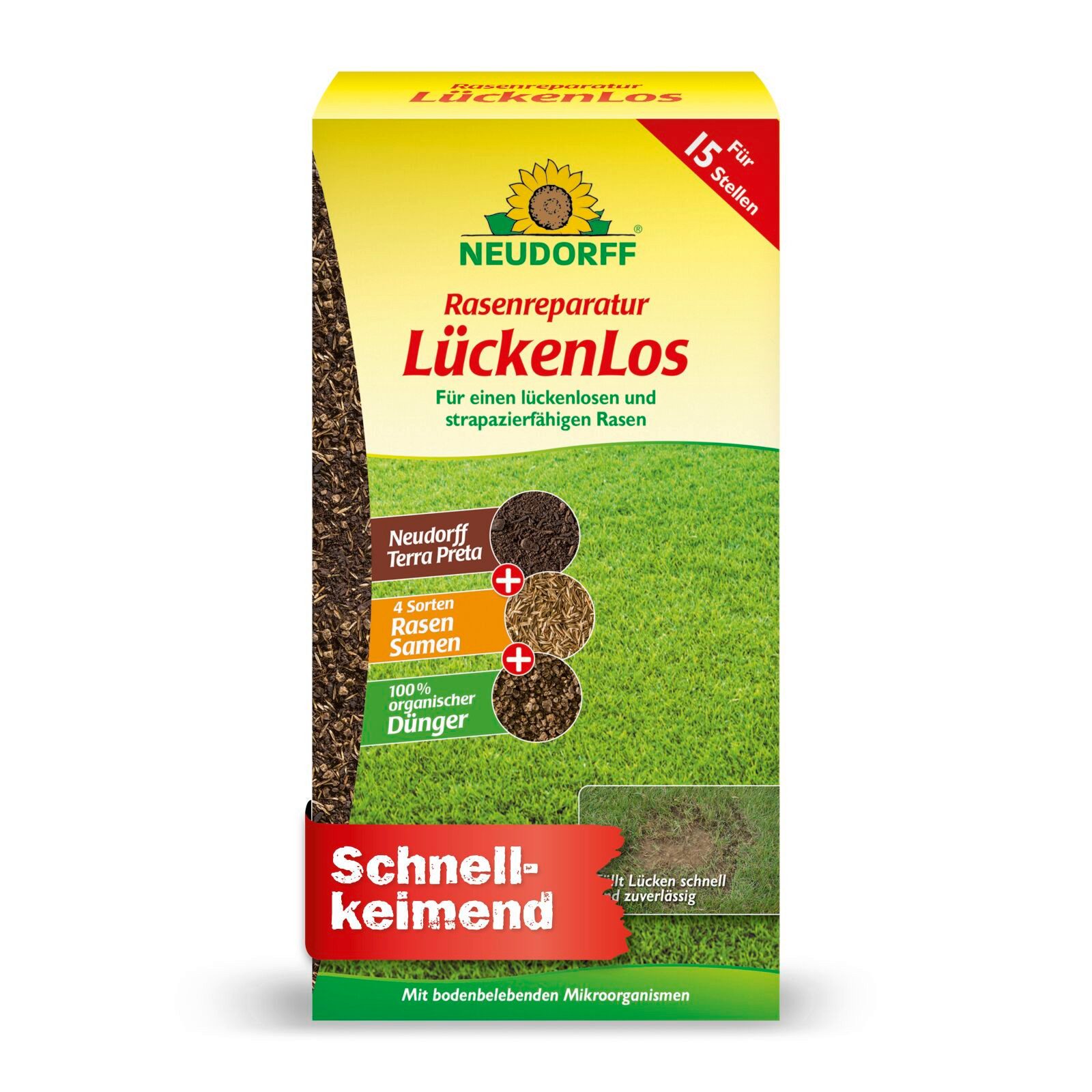 Neudorff Rasendünger Rasenreparatur Lückenlos 1,2 kg günstig online kaufen
