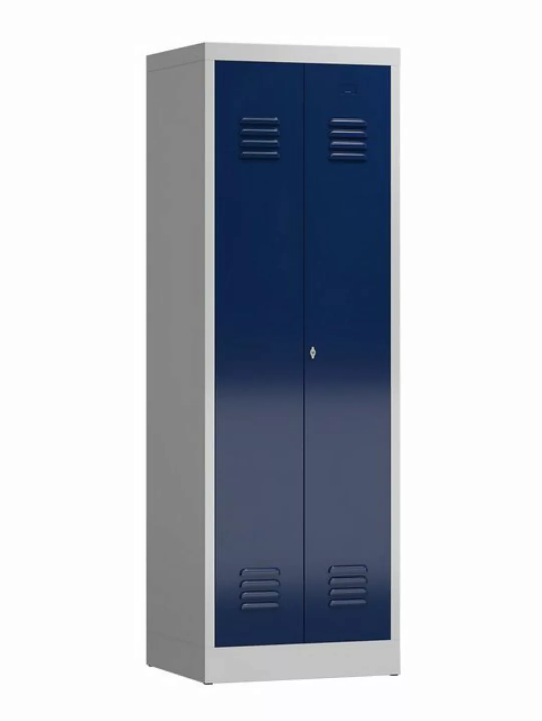 Steelboxx Spind ClassiX Garderobenschrank, 2 Abteile mittig schließend, 180 günstig online kaufen
