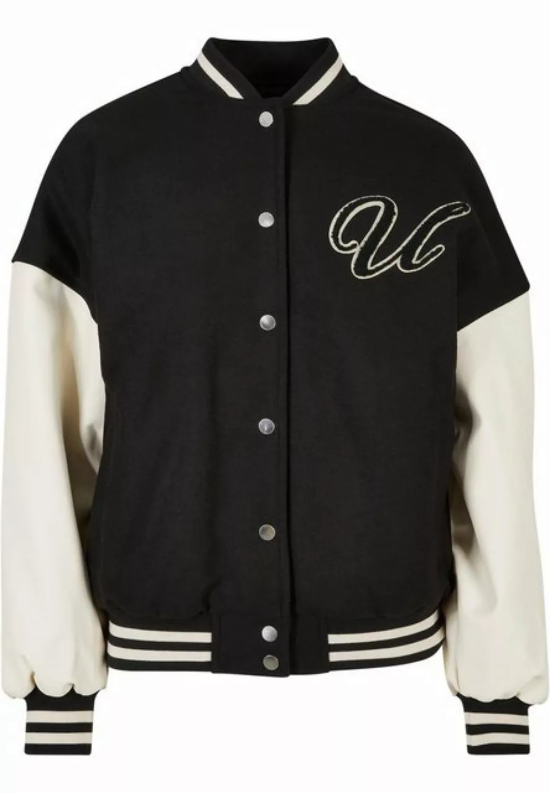 URBAN CLASSICS Collegejacke Urban Classics Damen Ladies Oversized Big U Col günstig online kaufen