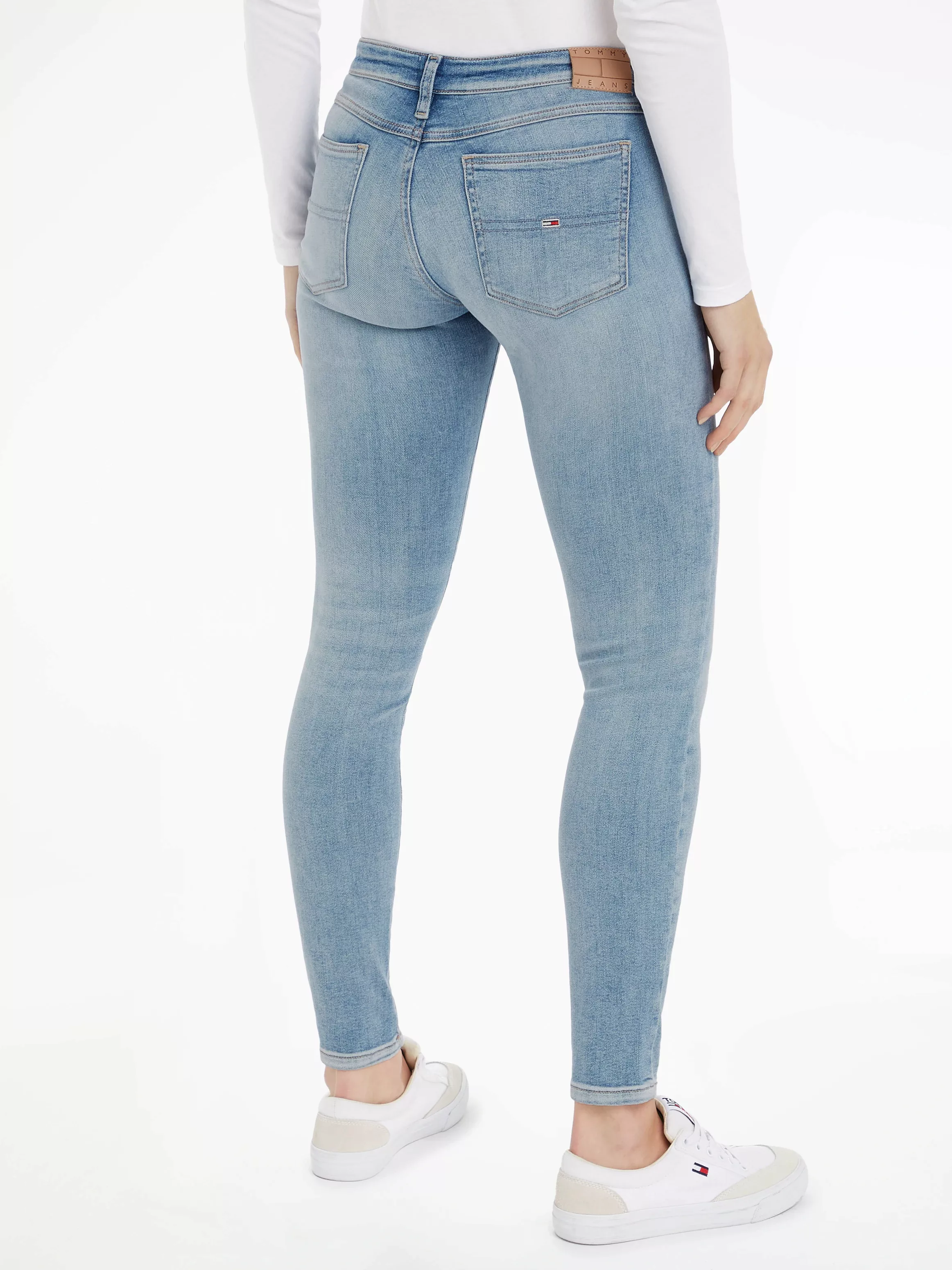 Tommy Jeans Skinny-fit-Jeans "Tommy Jeans Damenjeans Low Waist Skinny", mit günstig online kaufen