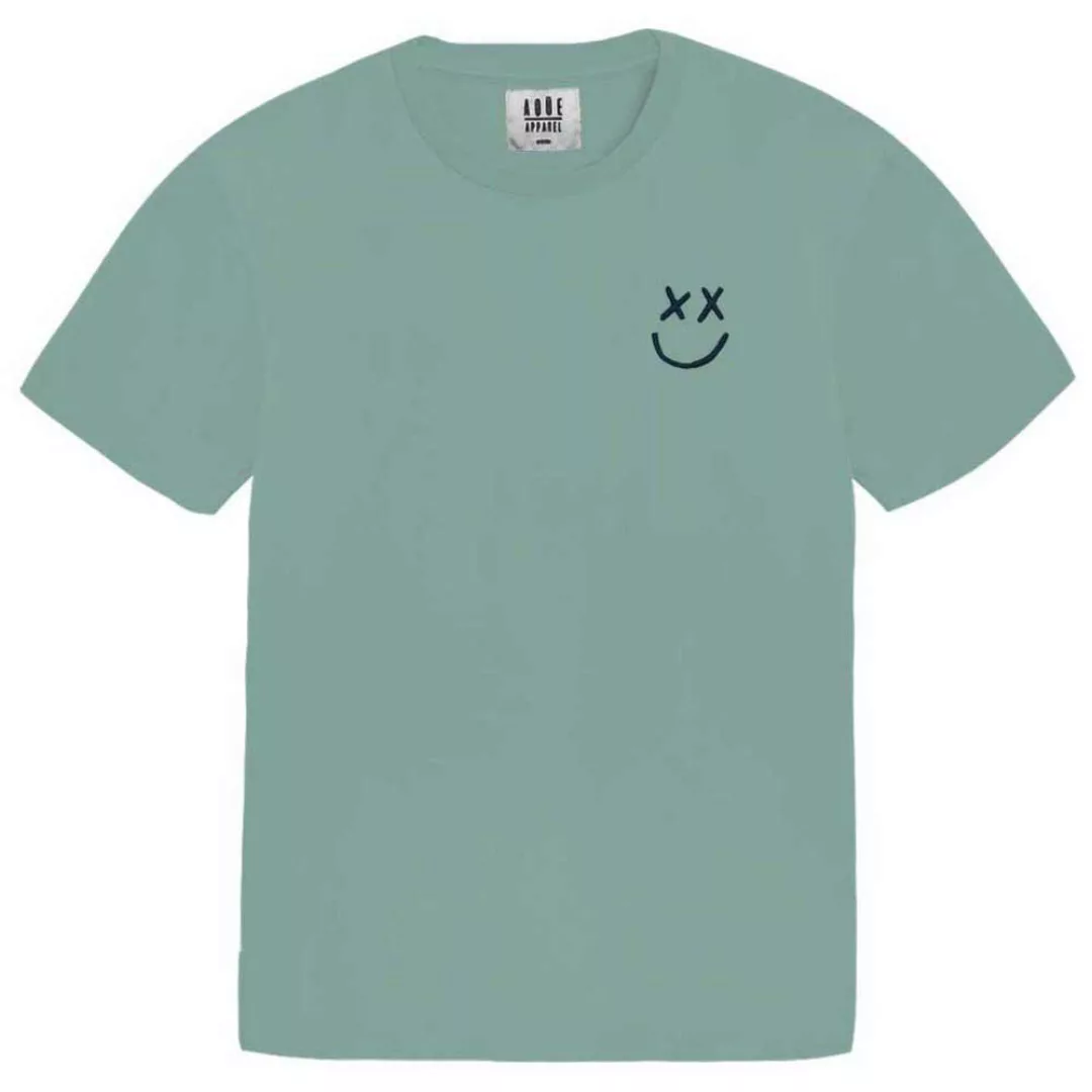 AqÜe Apparel Happy Face Kurzärmeliges T-shirt M Sage günstig online kaufen