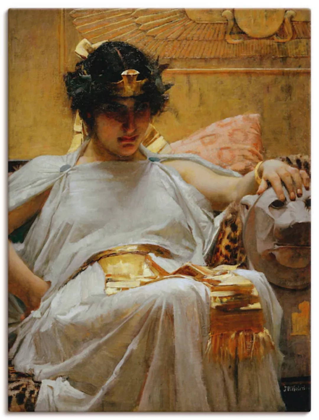 Artland Leinwandbild "Kleopatra", Menschen, (1 St.) günstig online kaufen