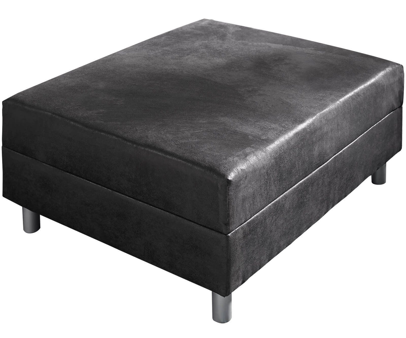 DELIFE Hocker Clovis, Anthrazit Modul B98 günstig online kaufen