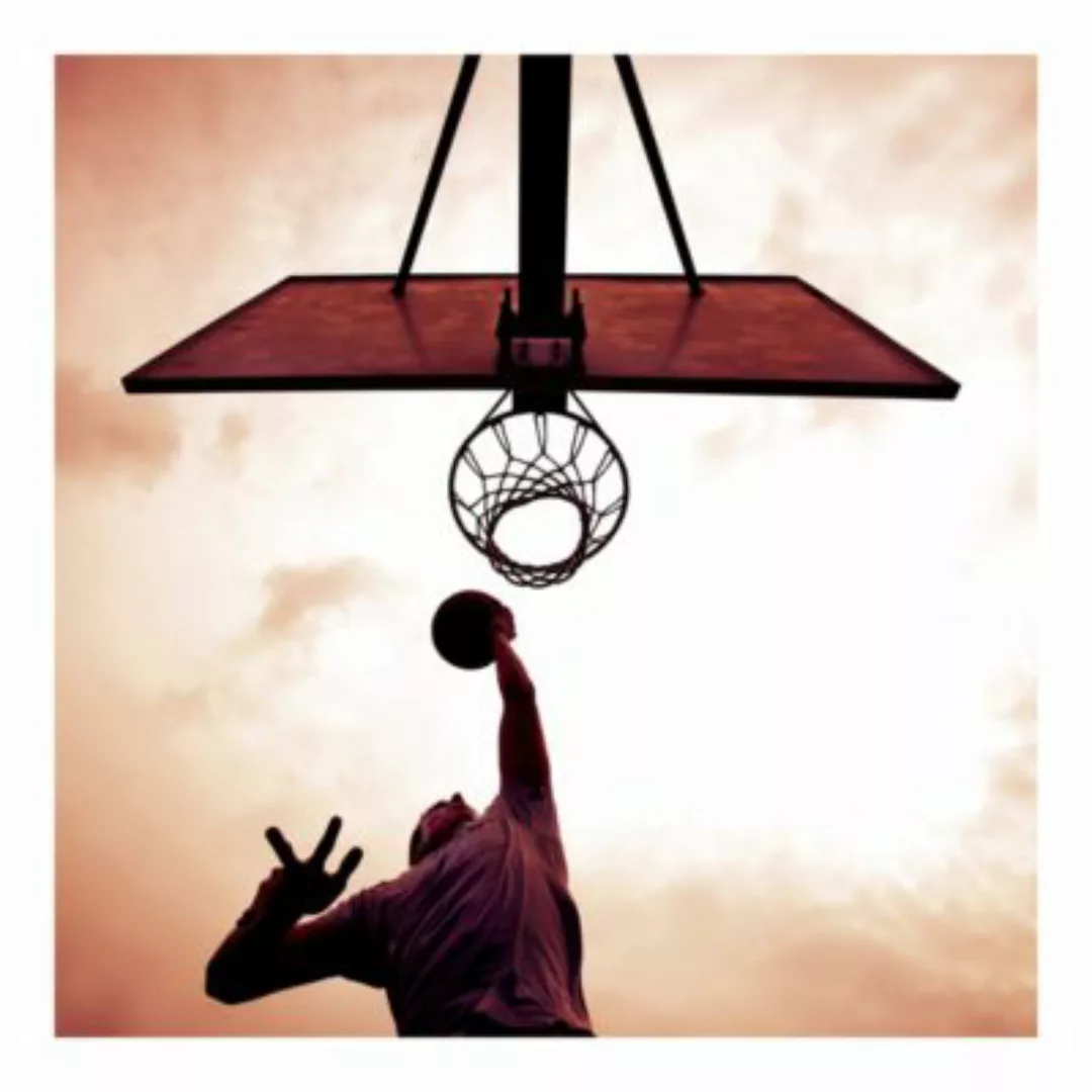 Bilderwelten Kindertapete Streetball bunt Gr. 240 x 240 günstig online kaufen