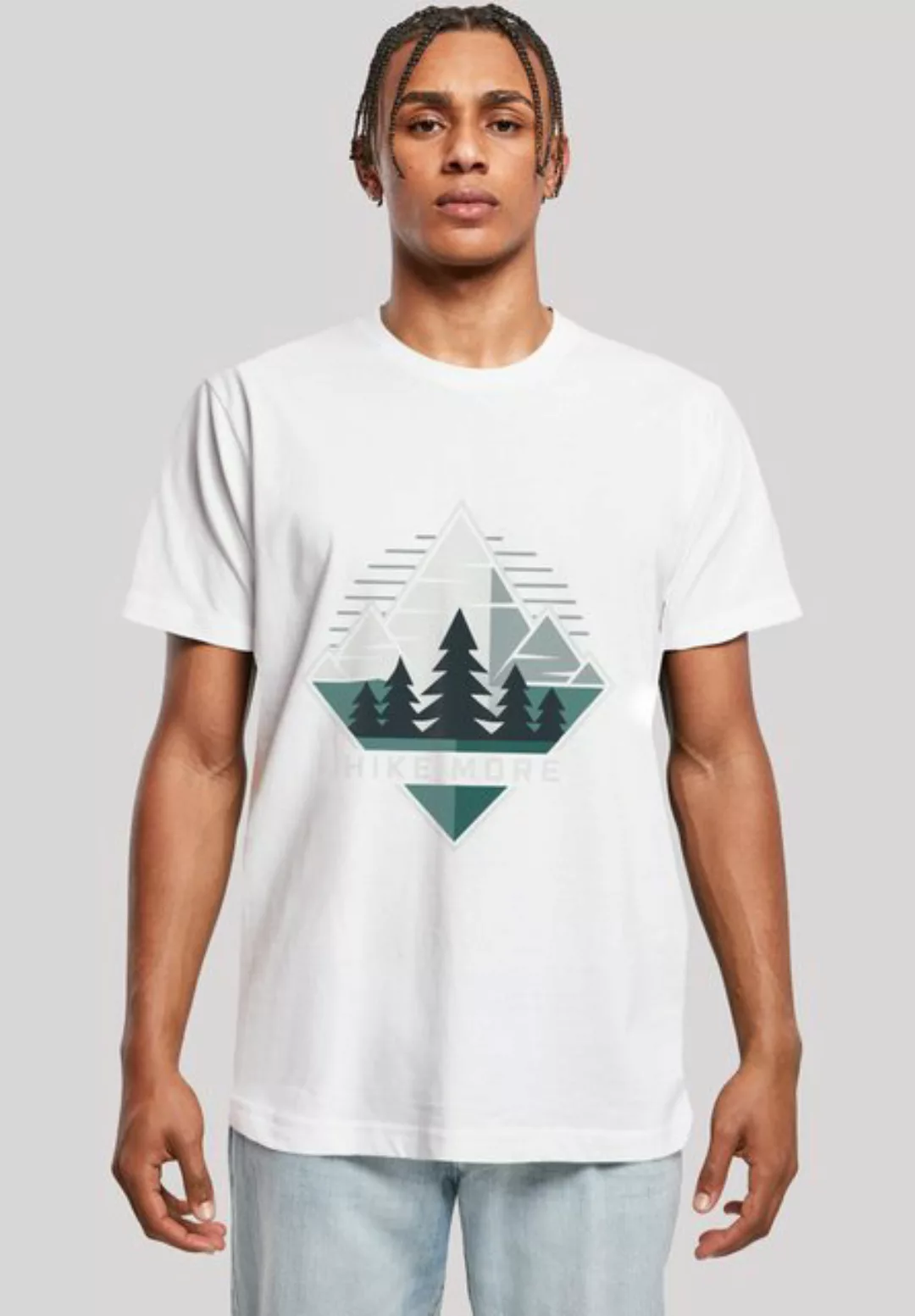 F4NT4STIC T-Shirt "Hike More Mountains", Premium Qualität günstig online kaufen