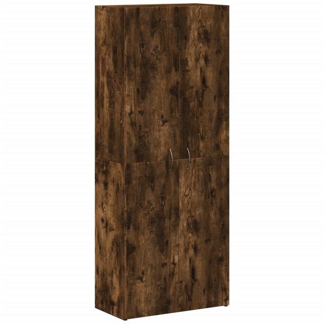 vidaXL Aktenschrank Aktenschrank Büroschrank Räuchereiche 60x32x153 cm Span günstig online kaufen