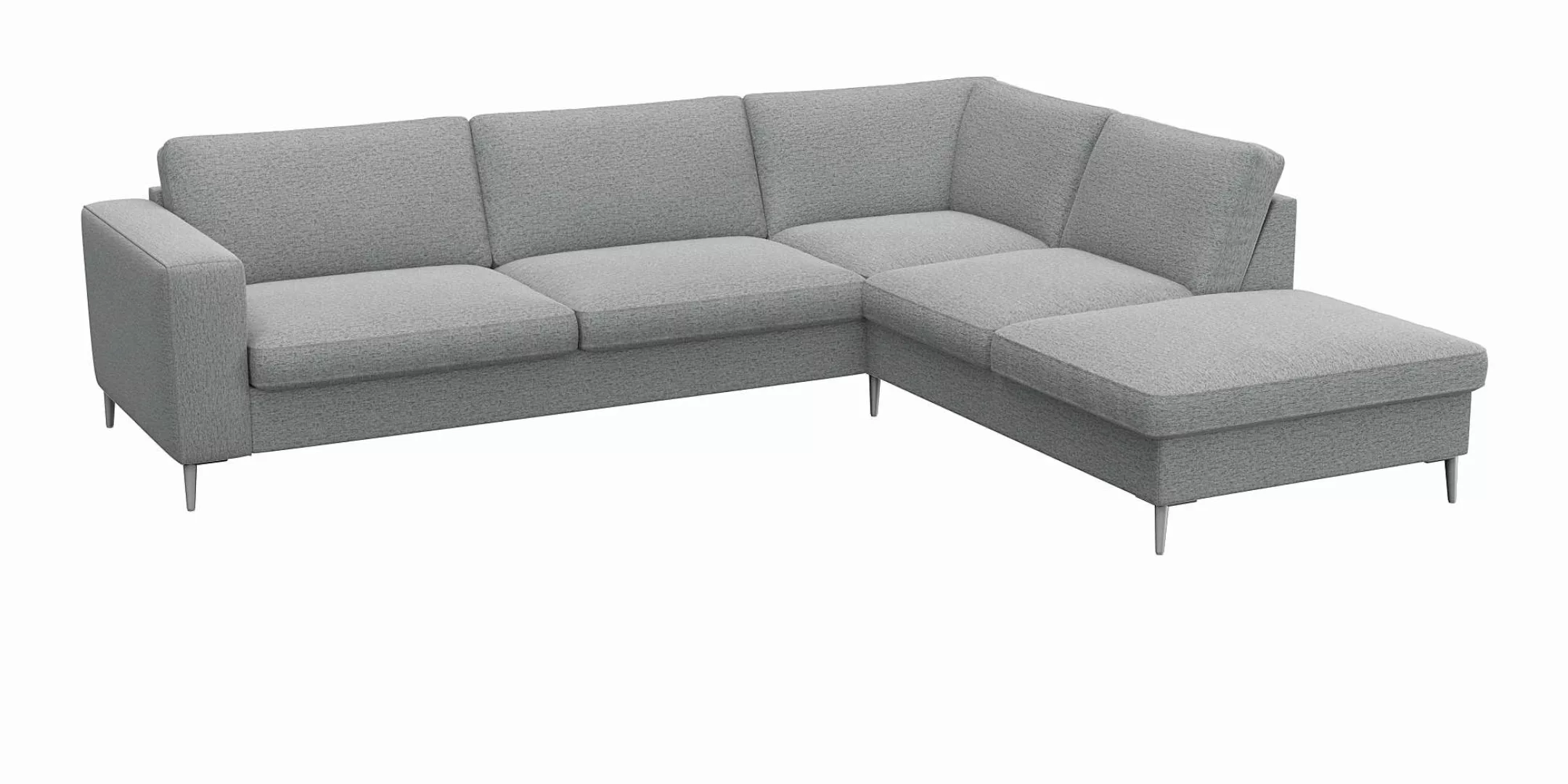 FLEXLUX Ecksofa »Fiore, super Sitzkomfort durch Kaltschaum im Sitz, L-Form« günstig online kaufen