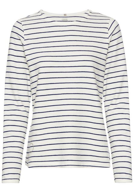 camel active Langarmshirt TShirt Indigo Blue Stripes günstig online kaufen