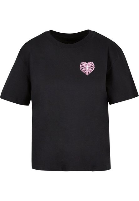 Miss Tee T-Shirt Miss Tee Damen Heart Cage Rose Tee (1-tlg) günstig online kaufen