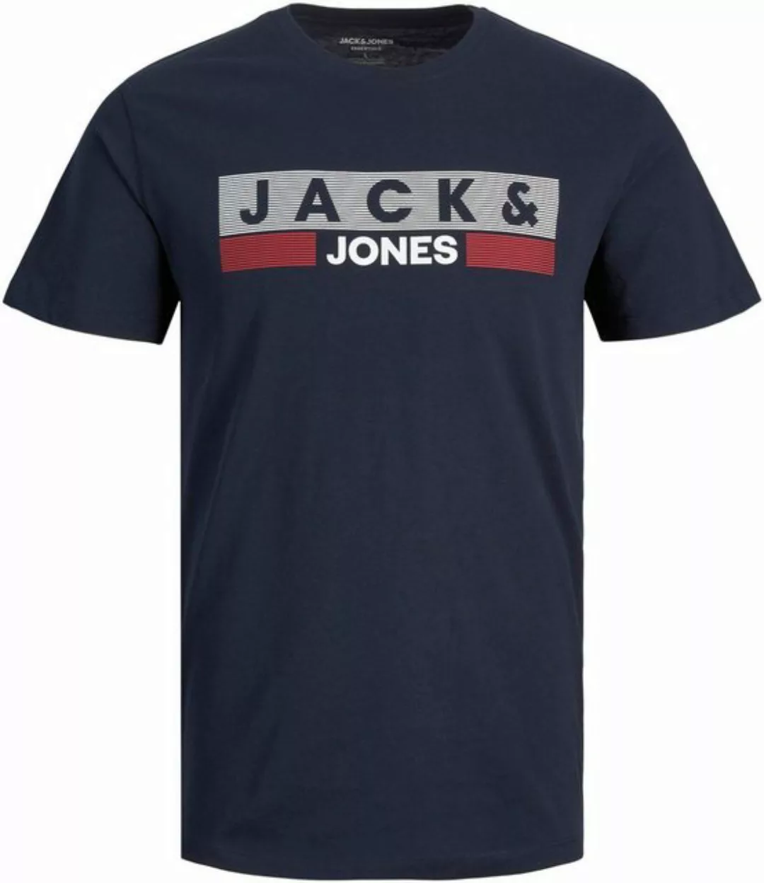 Jack & Jones Herren Rundhals T-Shirt JJECORP LOGO - Regular Fit Plussize günstig online kaufen