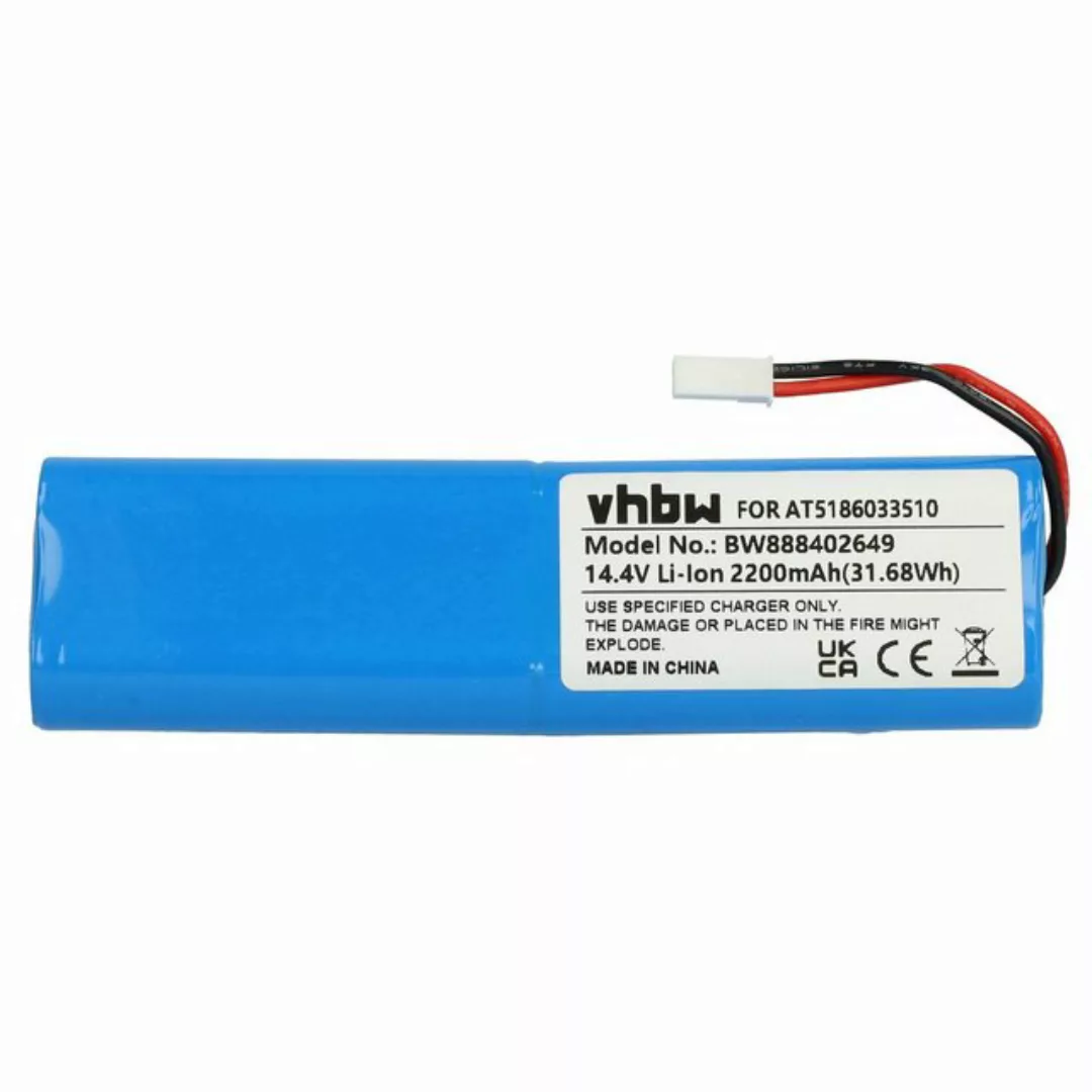 vhbw Ersatz für Ariete AT5186033510 für Staubsauger-Akku Li-Ion 2200 mAh (1 günstig online kaufen