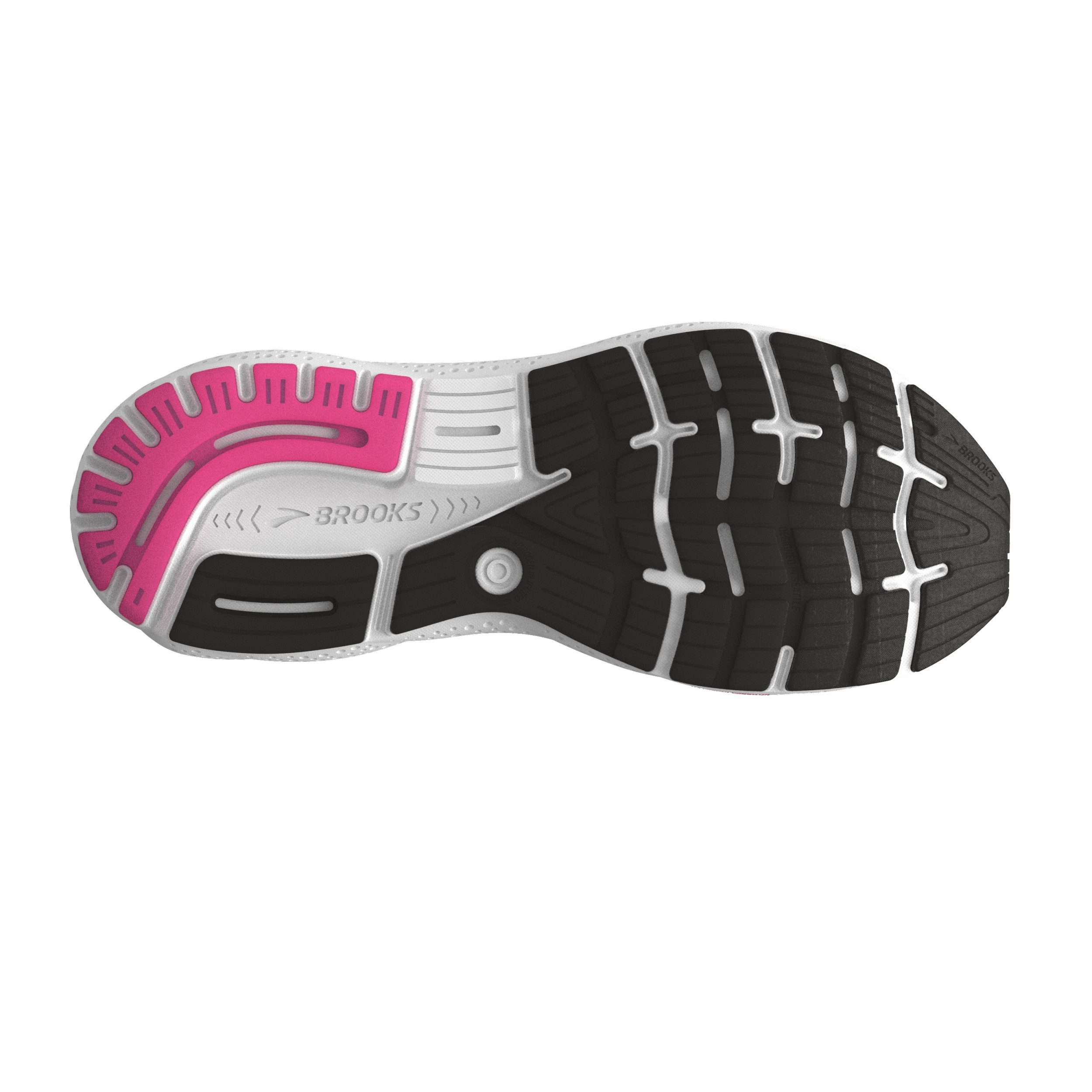 Brooks Ghost 16 BLACK/PINK/YELLOW Laufschuh günstig online kaufen