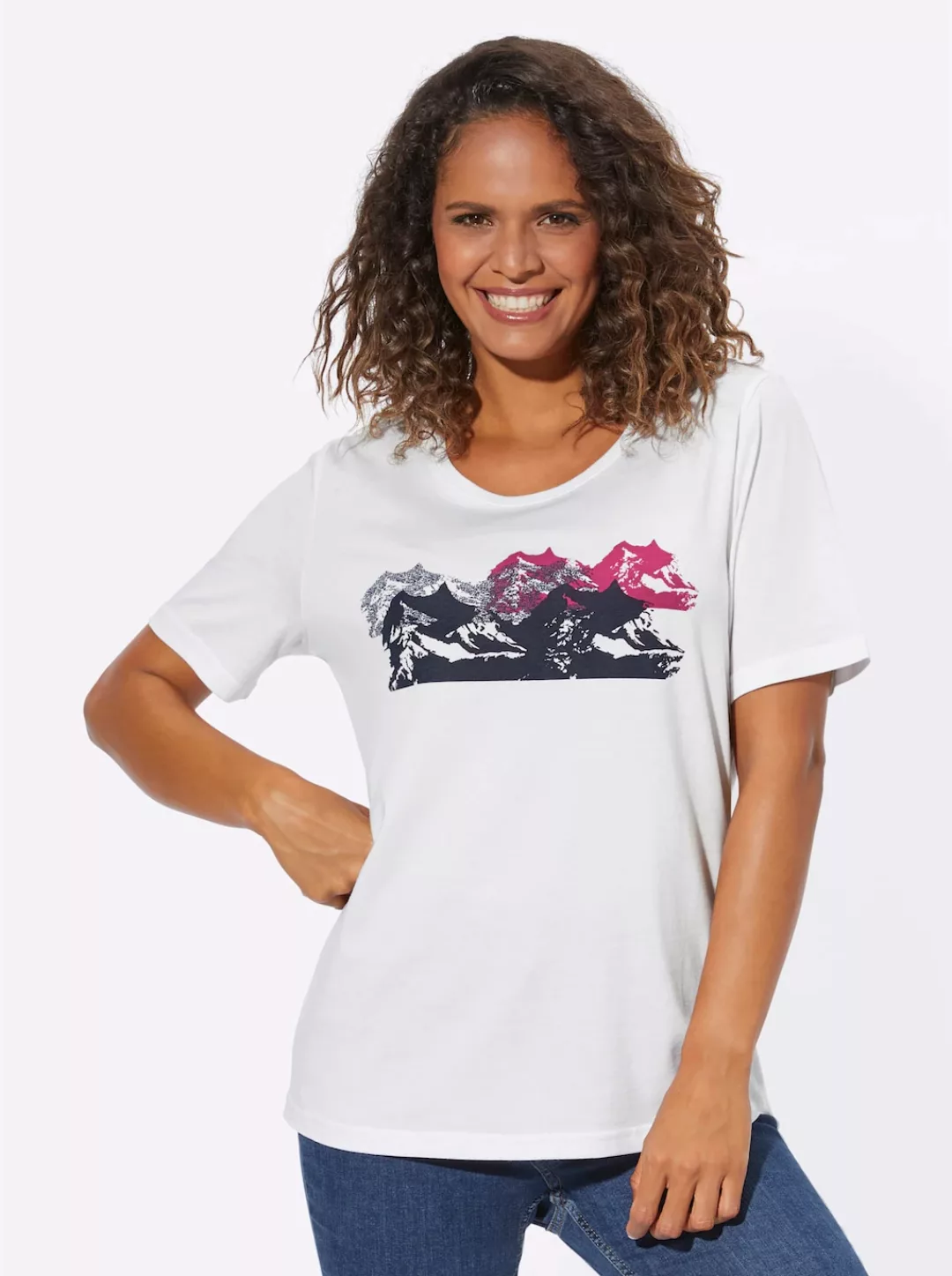 Casual Looks Kurzarmshirt "Shirt", (1 tlg.) günstig online kaufen