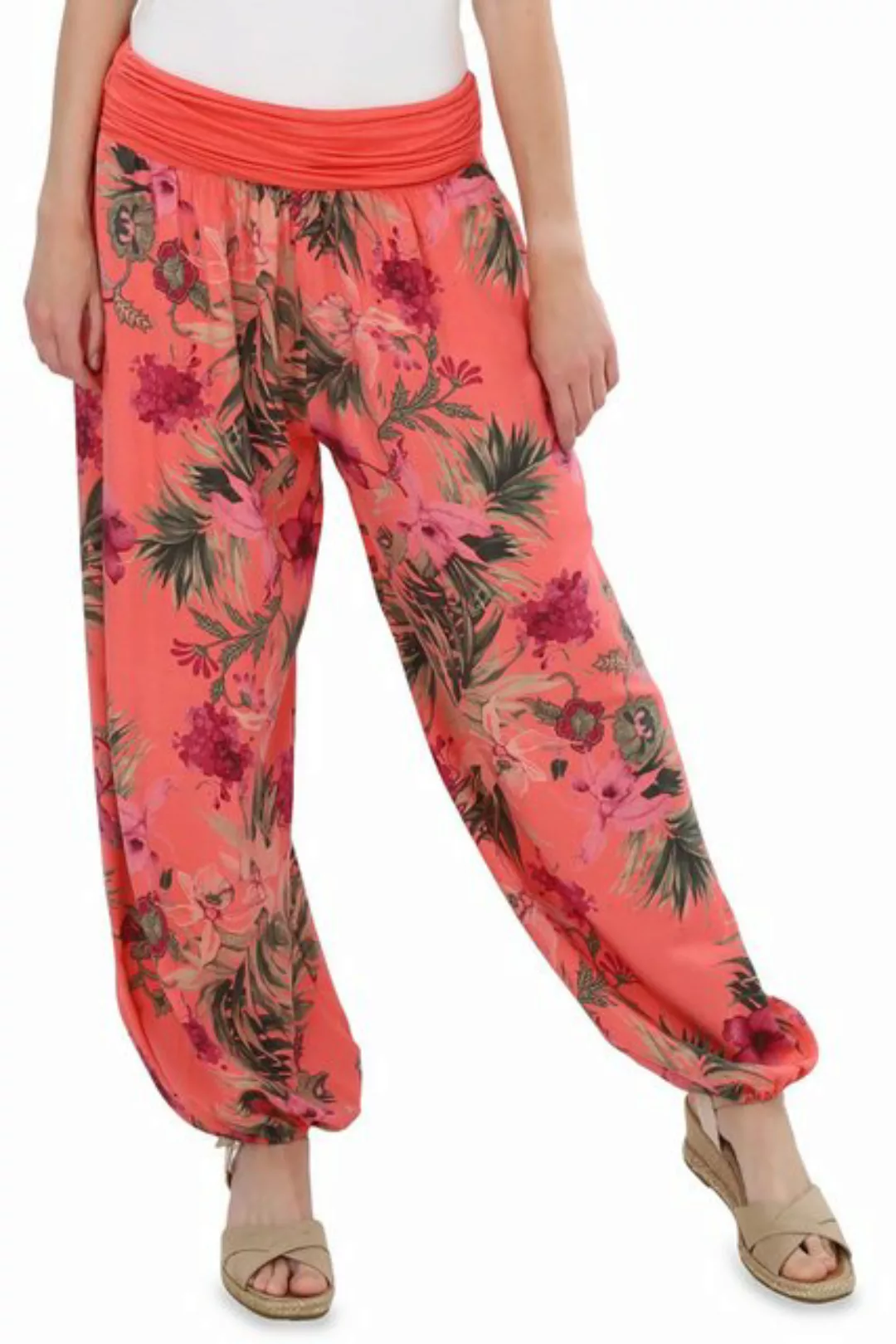 malito more than fashion Haremshose 8939 Aladinhose mit floralem Muster Ein günstig online kaufen