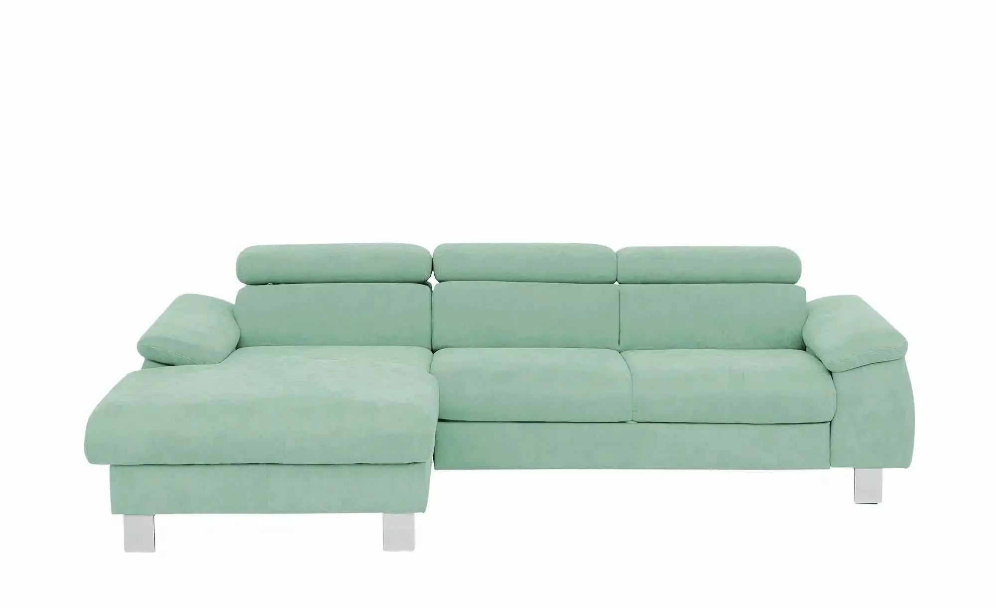 uno Ecksofa aus Velours Micky ¦ türkis/petrol ¦ Maße (cm): B: 166 H: 72 T: günstig online kaufen