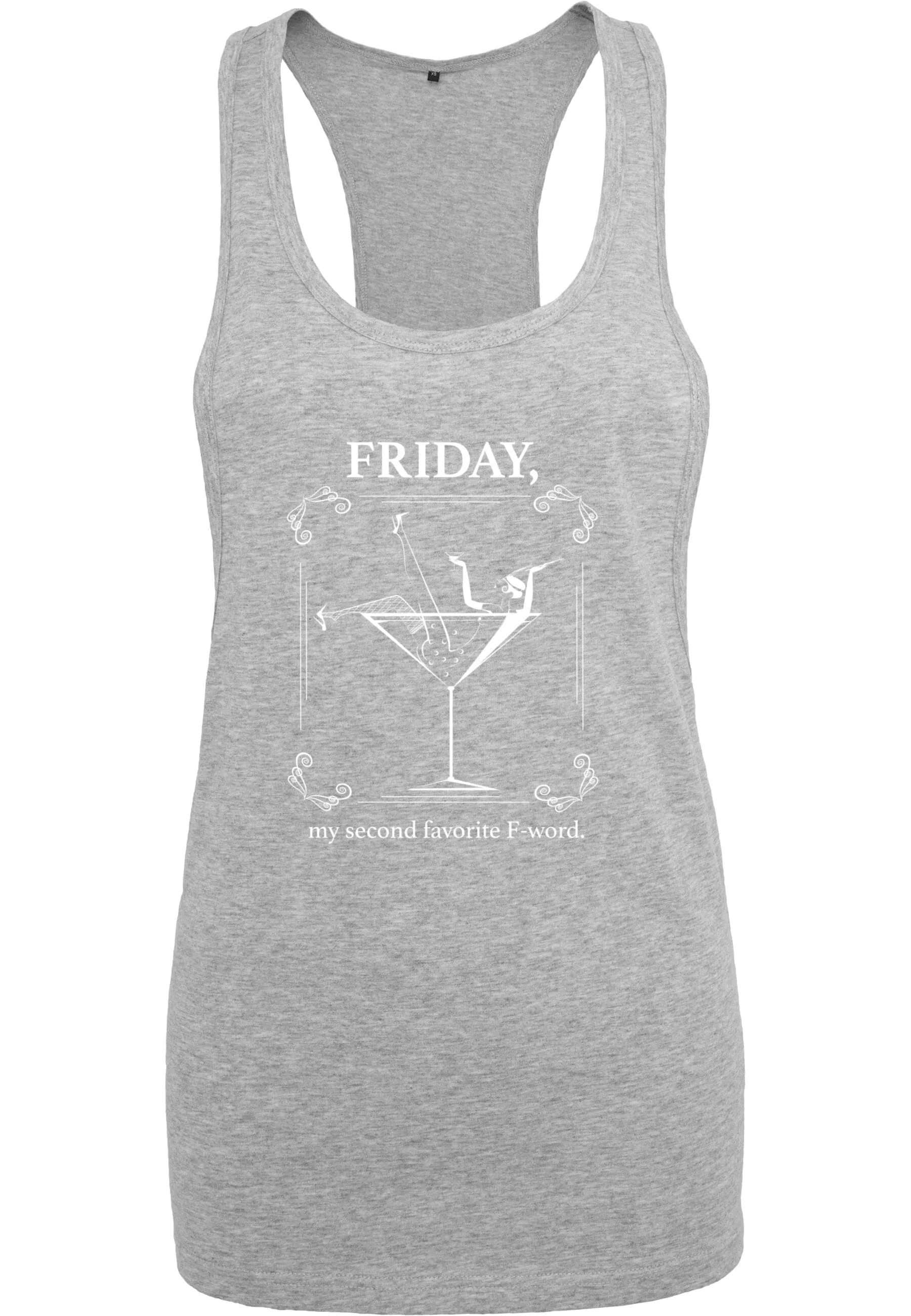 MisterTee Muskelshirt "MisterTee Damen Ladies Waiting For Friday Box Tank" günstig online kaufen