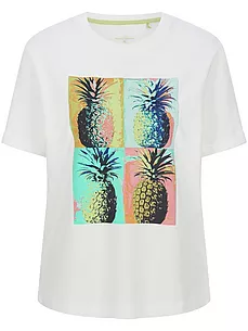Rundhals-Shirt Gerry Weber weiss günstig online kaufen