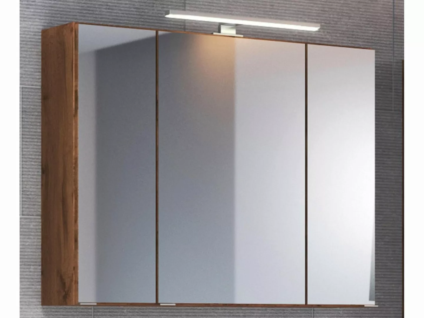 HELD MÖBEL Spiegelschrank 80 x 66 x 20 cm (B/H/T) günstig online kaufen