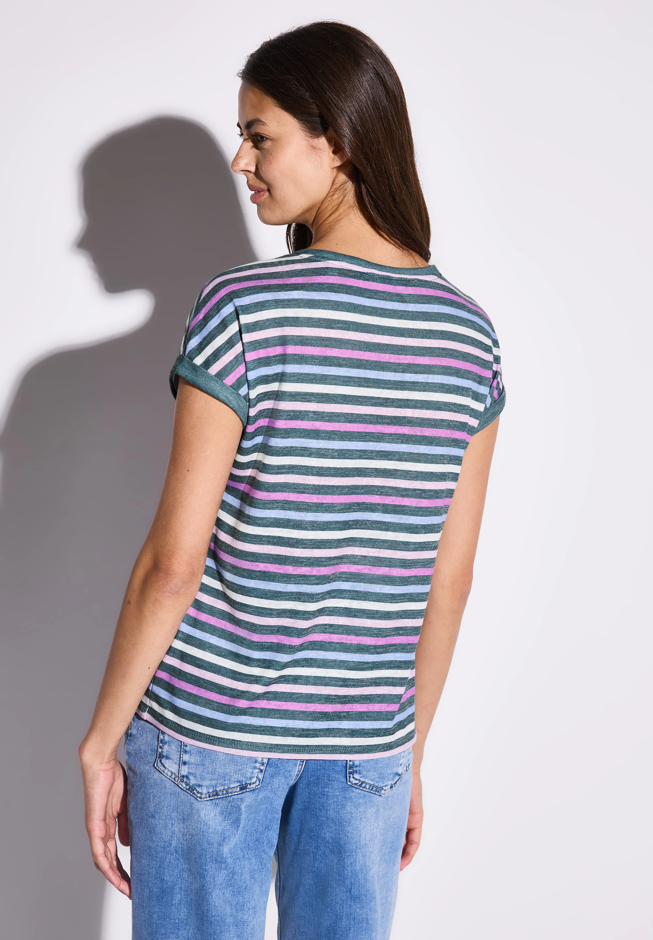 STREET ONE T-Shirt, mit Rundhalsausschnitt günstig online kaufen