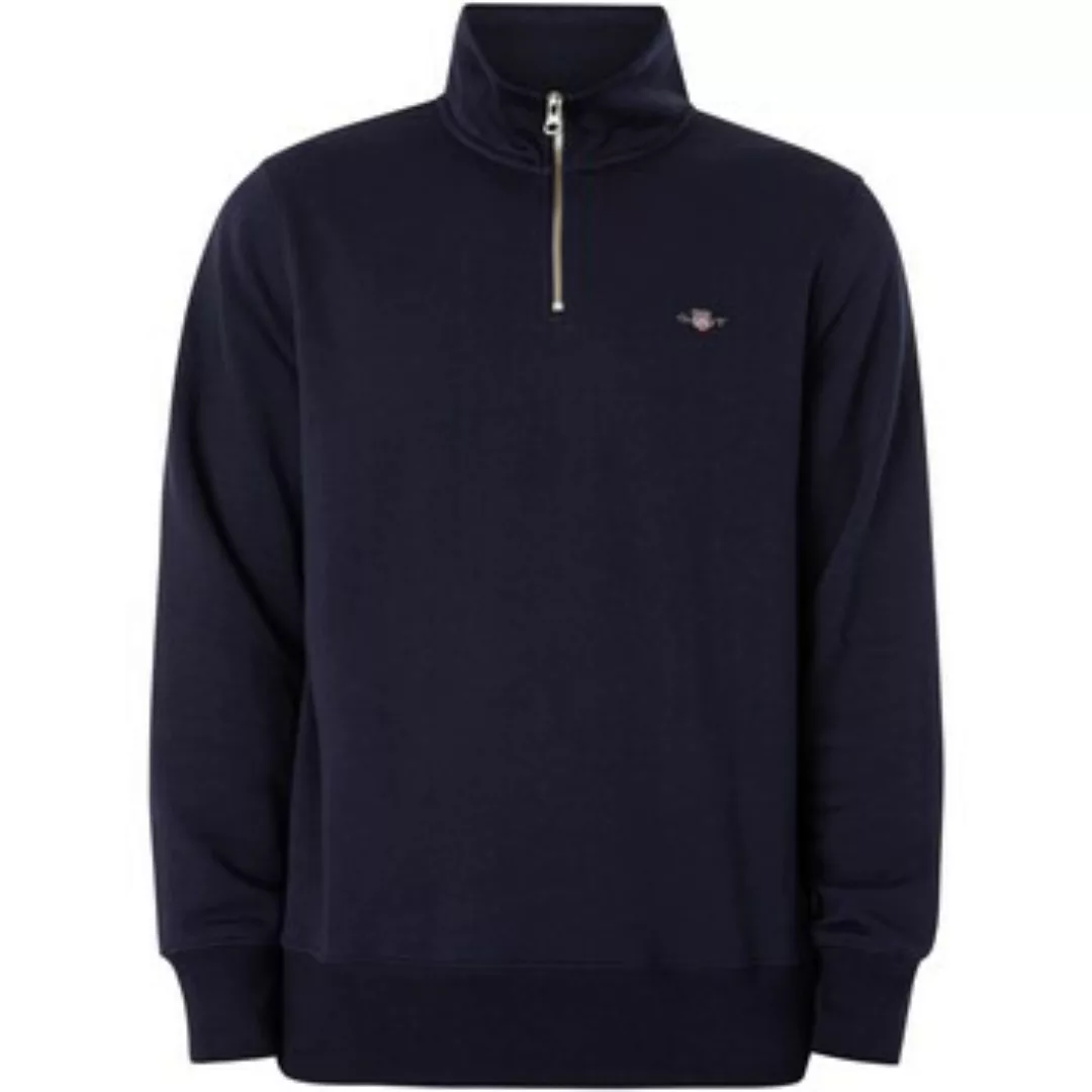 Gant  Sweatshirt Reguläres Shield-Sweatshirt Mit Halbem Reißverschluss günstig online kaufen