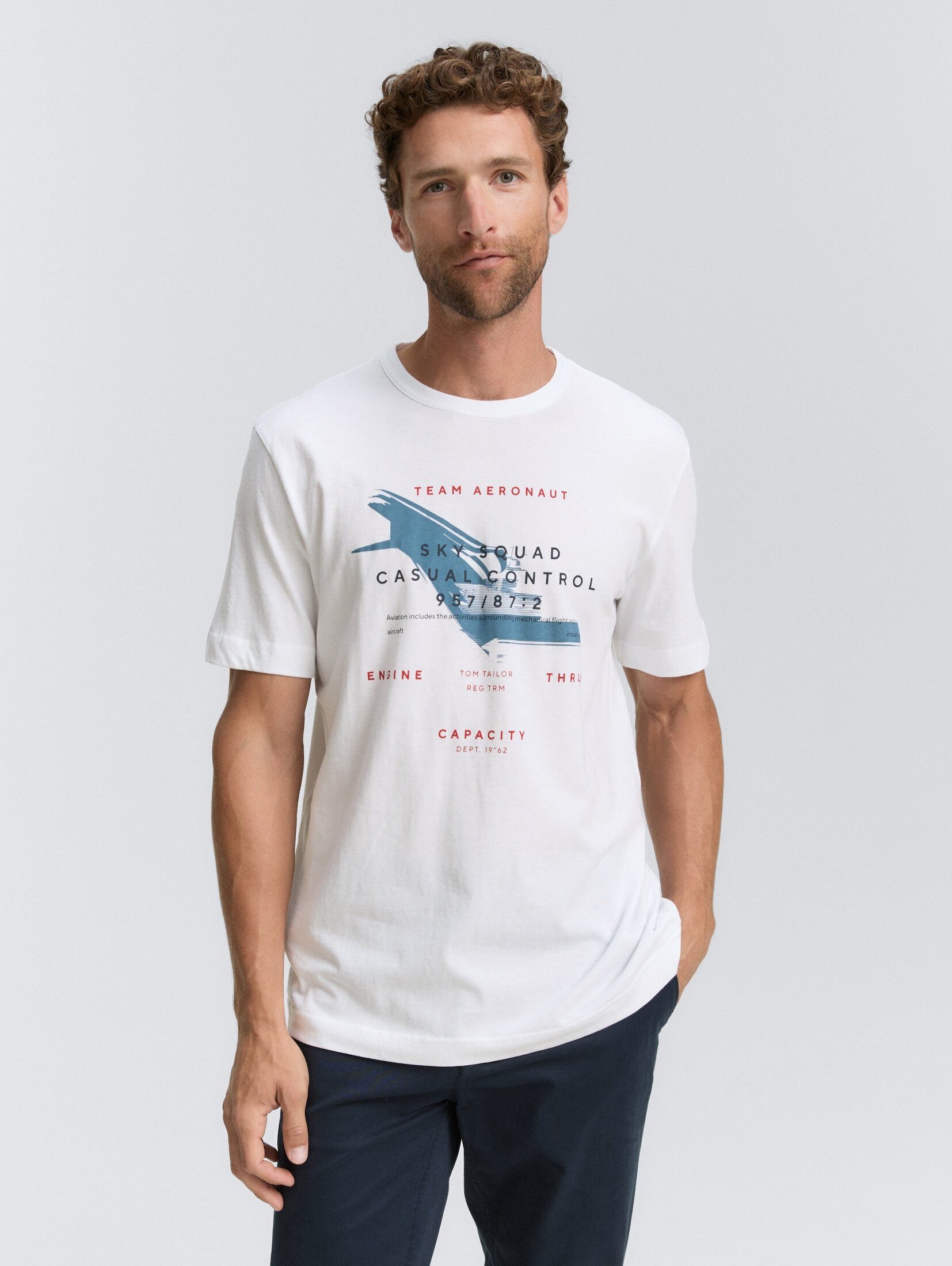 TOM TAILOR T-Shirt T-Shirt mit Print günstig online kaufen