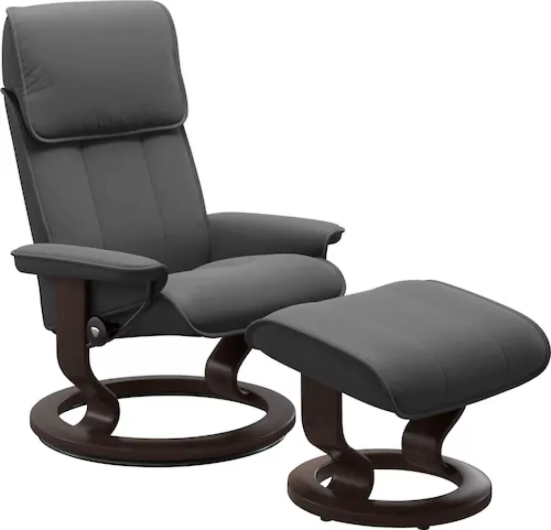 Stressless® Relaxsessel »Admiral«, (Set, Relaxsessel inkl. Hocker), mit Cla günstig online kaufen