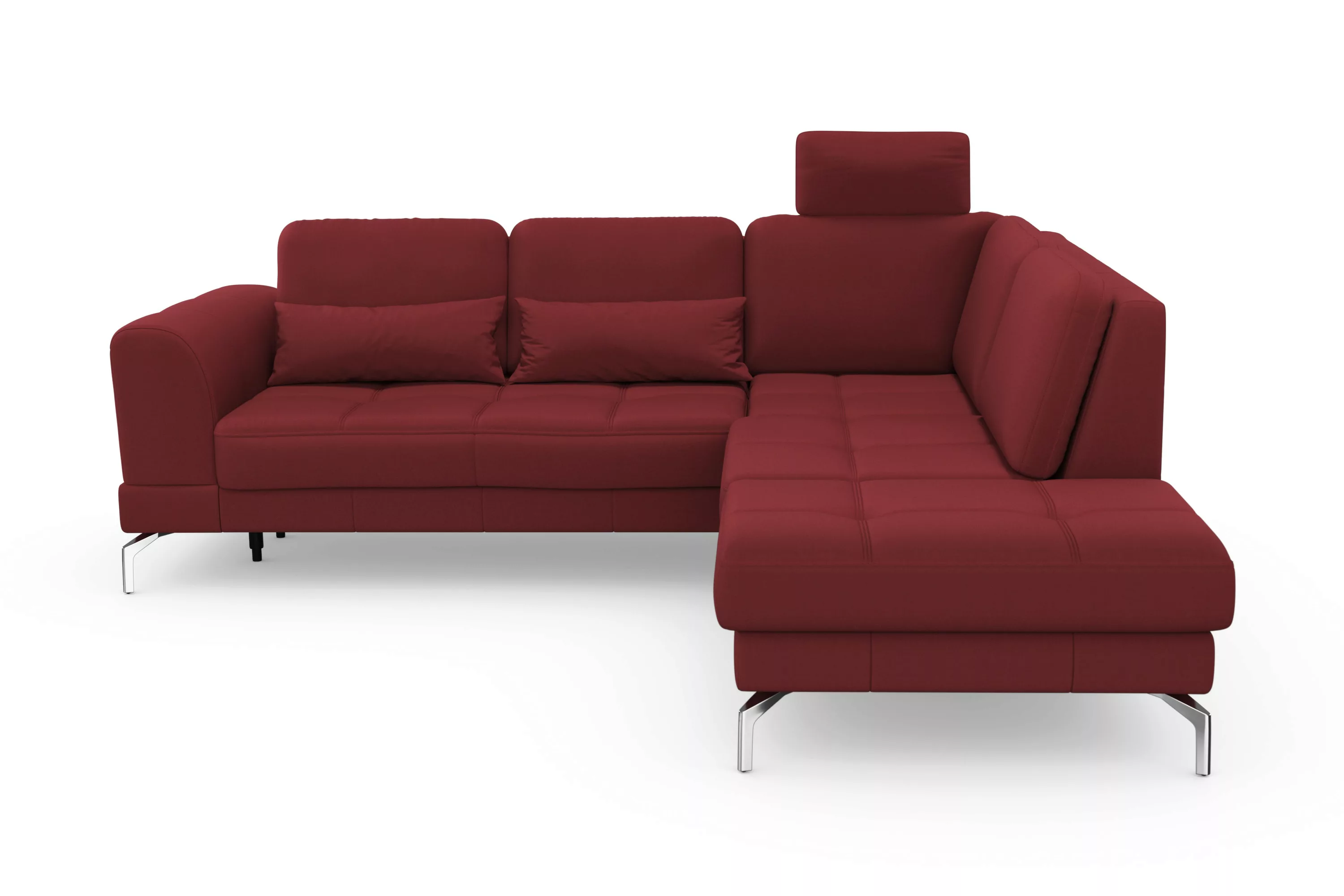 sit&more Ecksofa "Bendigo L-Form", inklusive Sitztiefenverstellung, Bodenfr günstig online kaufen