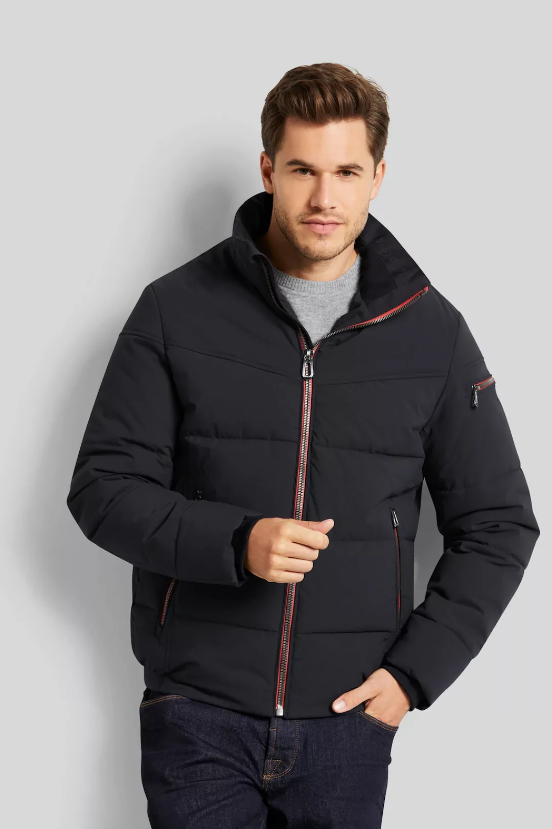 bugatti Blouson, ohne Kapuze, mit breitem Steppbild günstig online kaufen