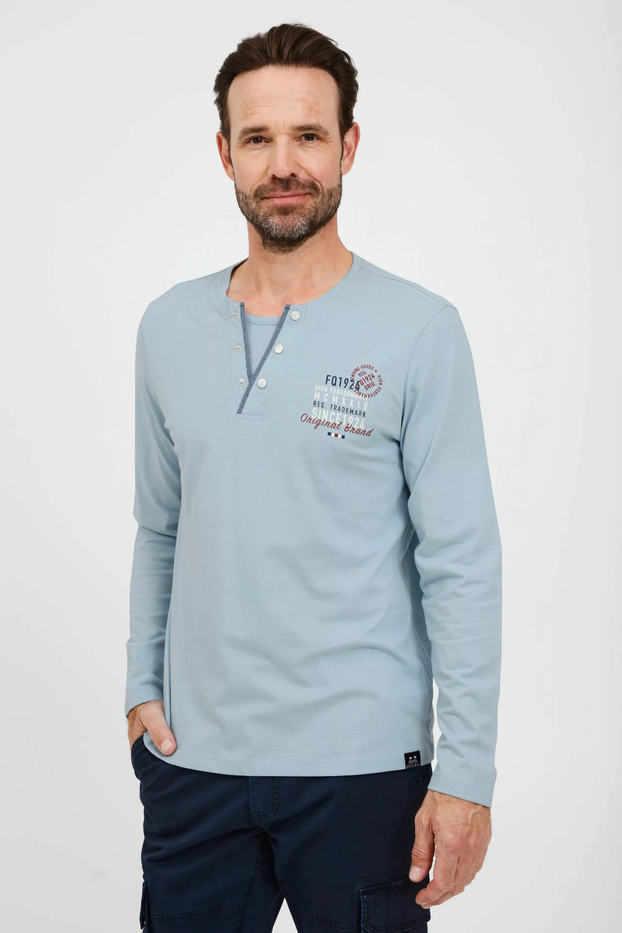 FQ1924 Henleyshirt "Henleyshirt FQRolf" günstig online kaufen