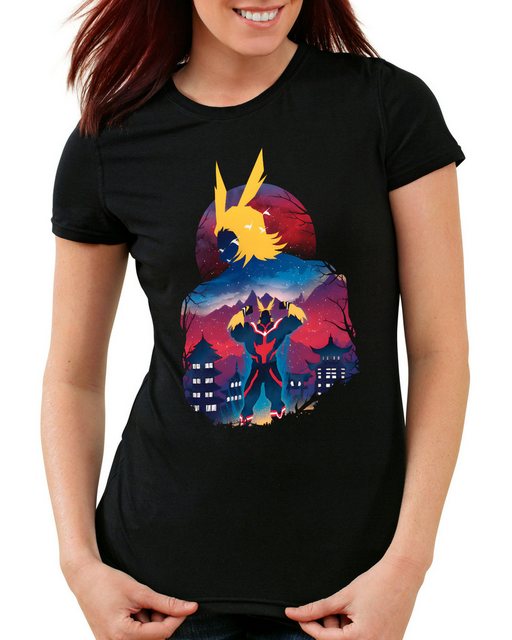 style3 T-Shirt All Might Nights anime manga my hero academia cosplay günstig online kaufen