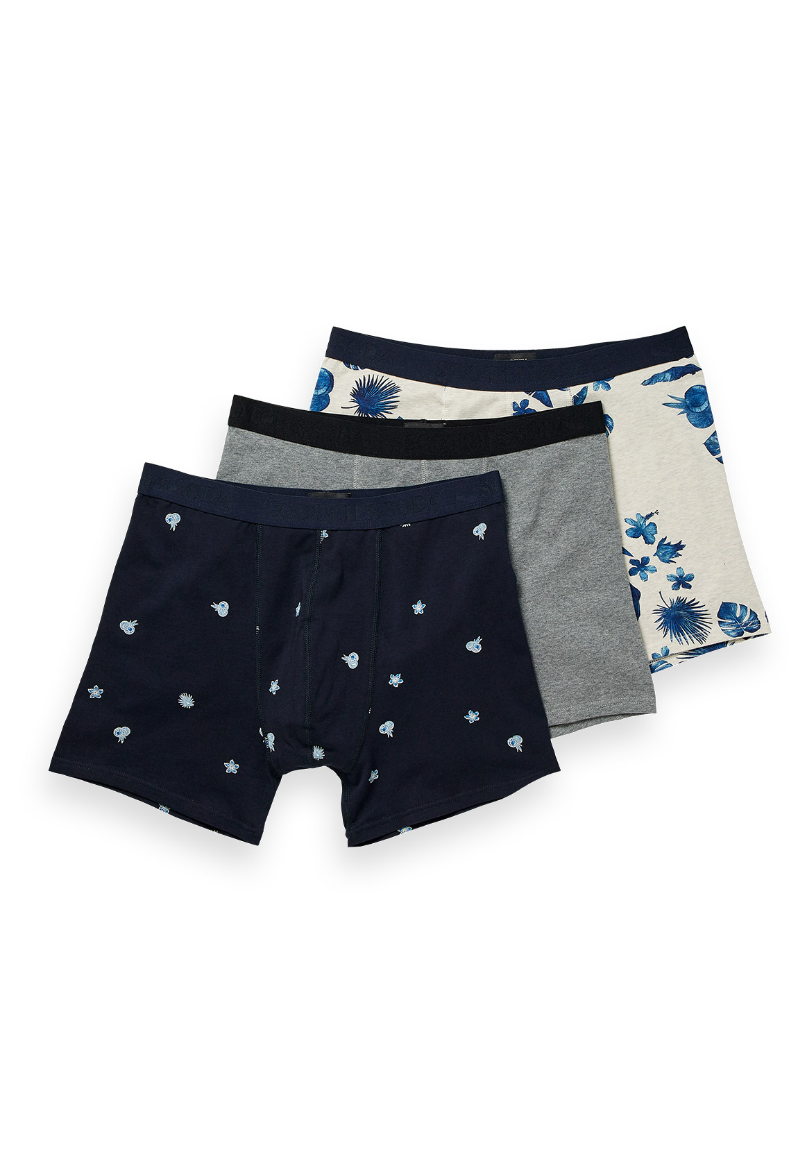 Scotch & SodaHerren 3er-Pack Boxershorts PRINTED BOXER SHORTS 166778 Combo günstig online kaufen