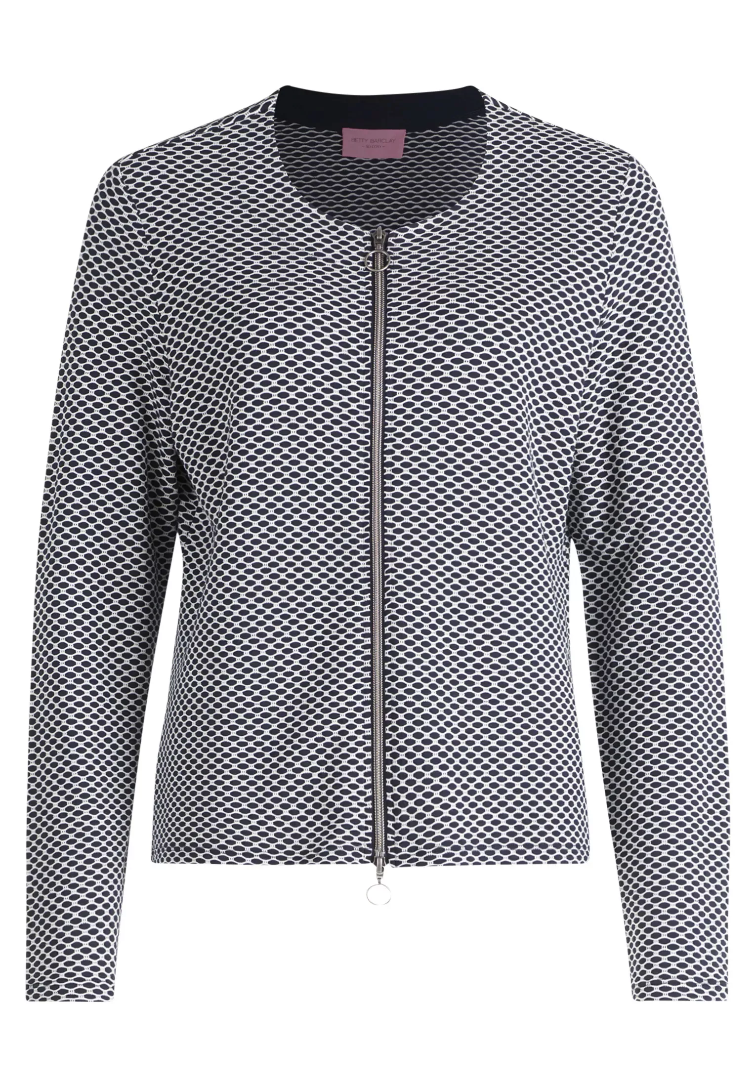 Betty Barclay Sweatjacke "Betty Barclay Shirtjacke mit Struktur", Struktur günstig online kaufen