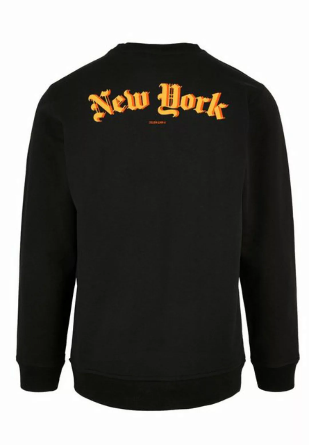 F4NT4STIC Kapuzenpullover New York Orange CREW Print günstig online kaufen