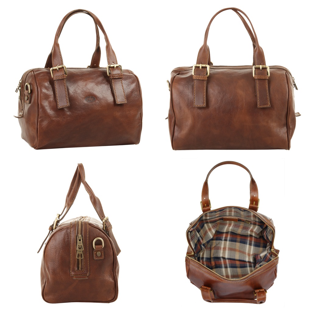 Piké Henkeltasche, echt Leder, Made in Italy günstig online kaufen