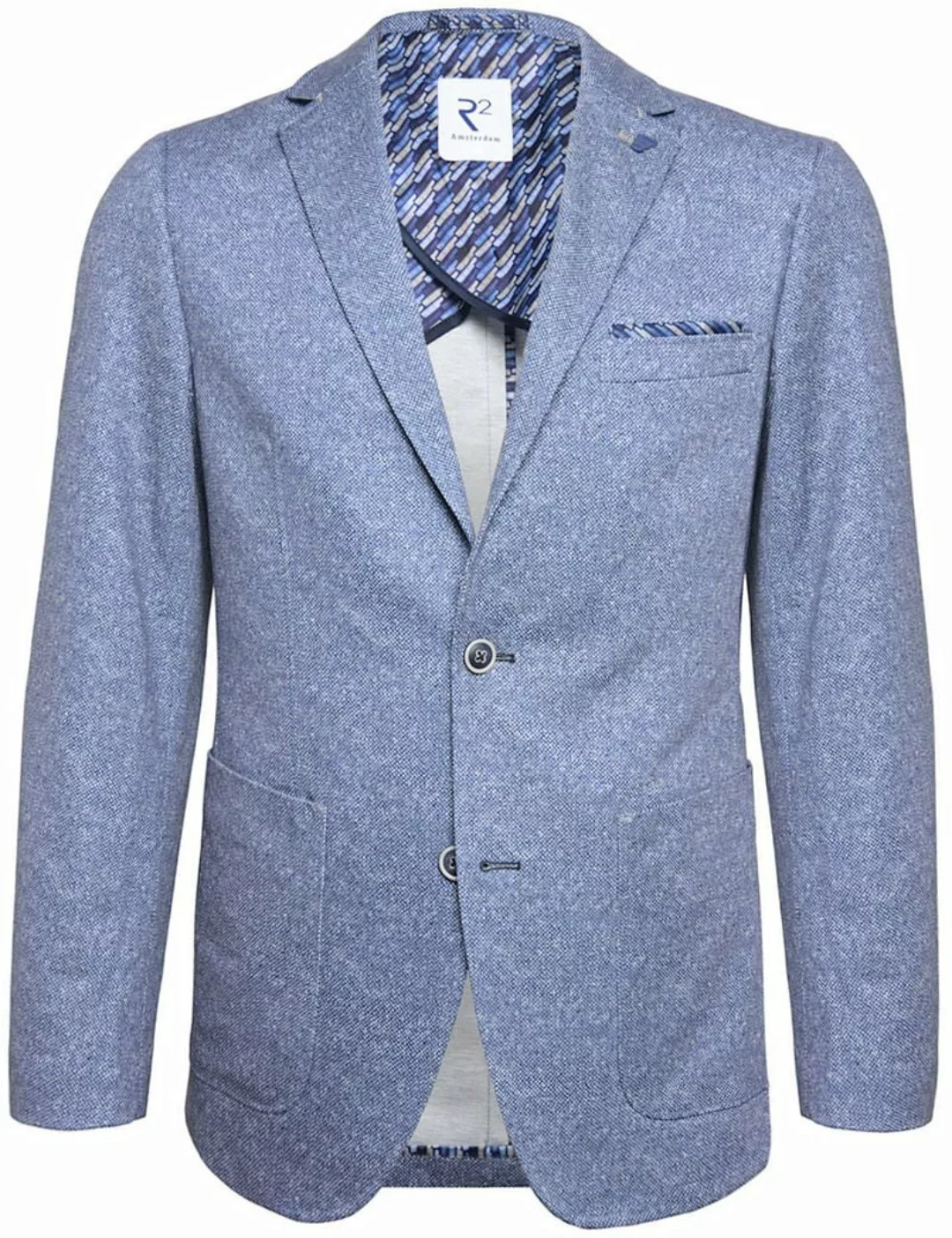 R2 Jersey Blazer Blau - Größe 48 günstig online kaufen