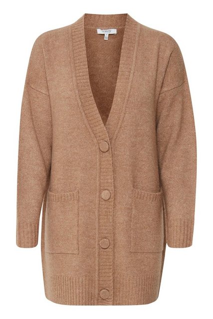 b.young Strickjacke BYOKIRA CARDIGAN - 20810503 Lange Strickjacke mit aufge günstig online kaufen