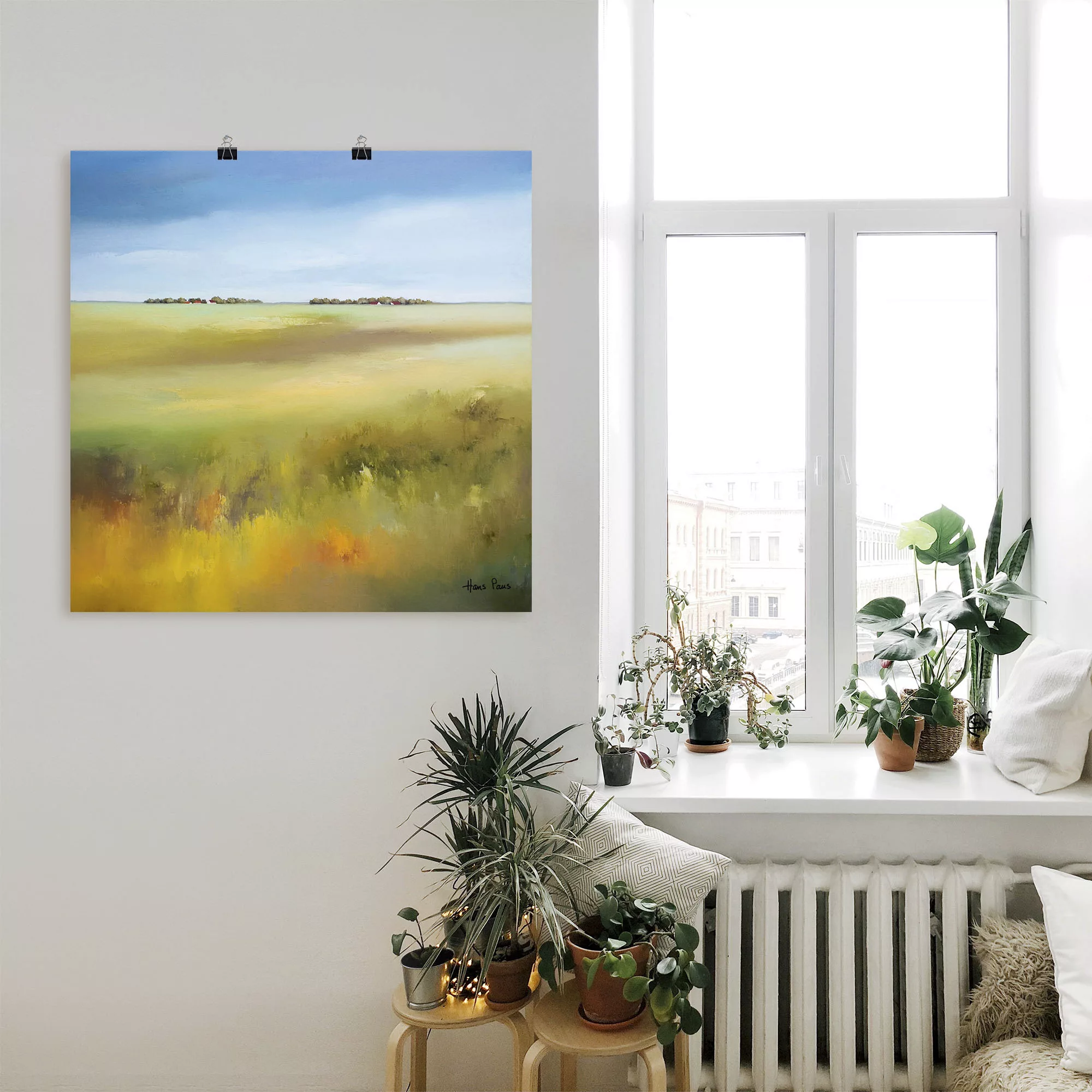 Artland Wandbild "Landschaft I", Felder, (1 St.) günstig online kaufen
