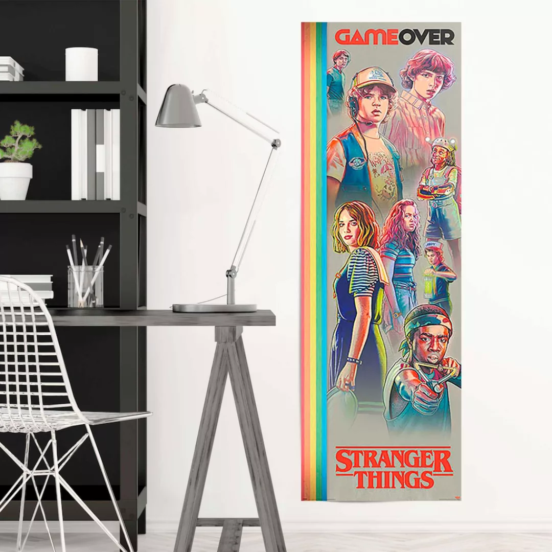 Reinders Poster "Stranger things - game over" günstig online kaufen