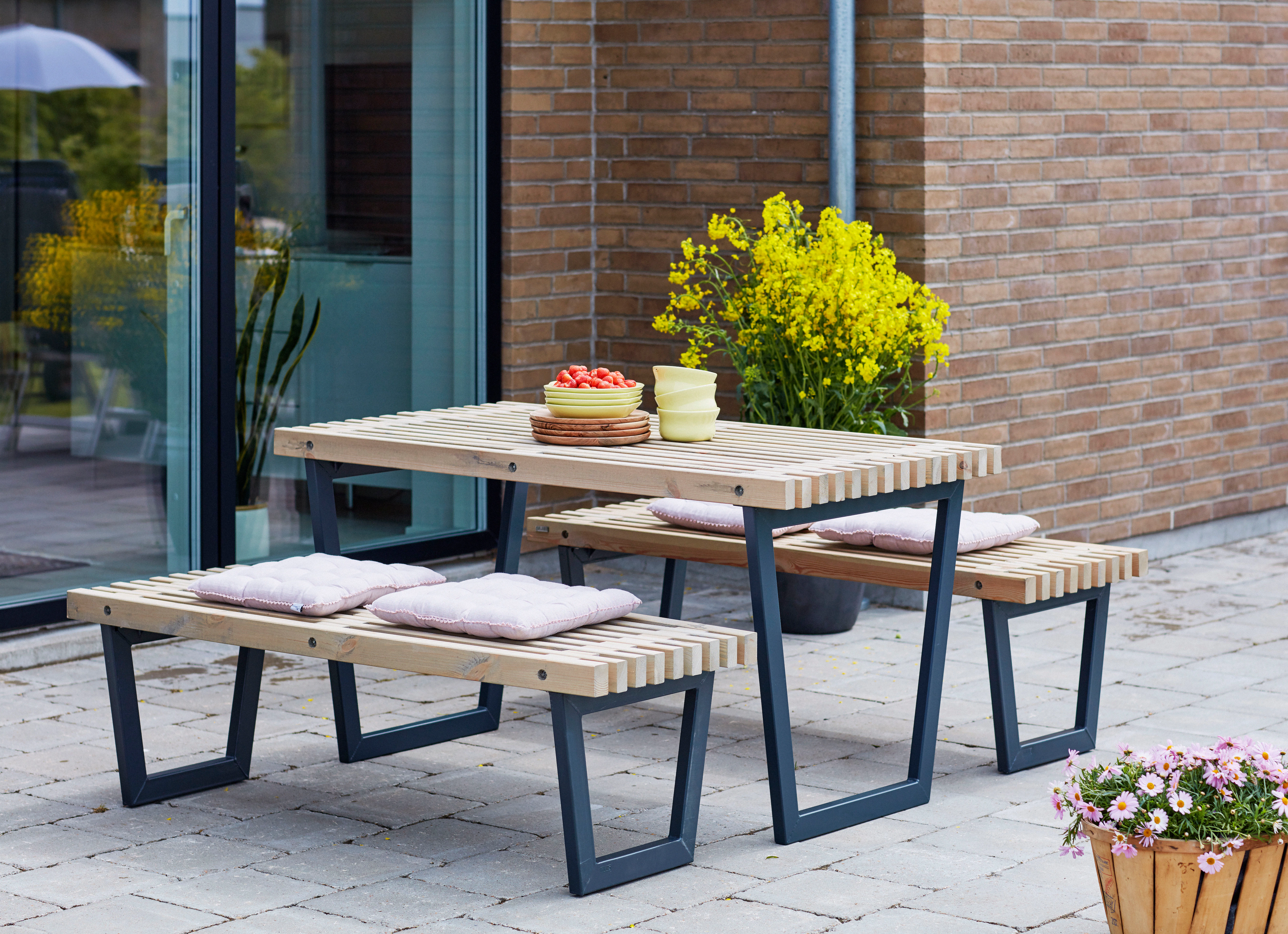 PLUS Gartenlounge-Set ""Siesta" Möbelset, TOPSELLER", (3 tlg.), bestehend a günstig online kaufen