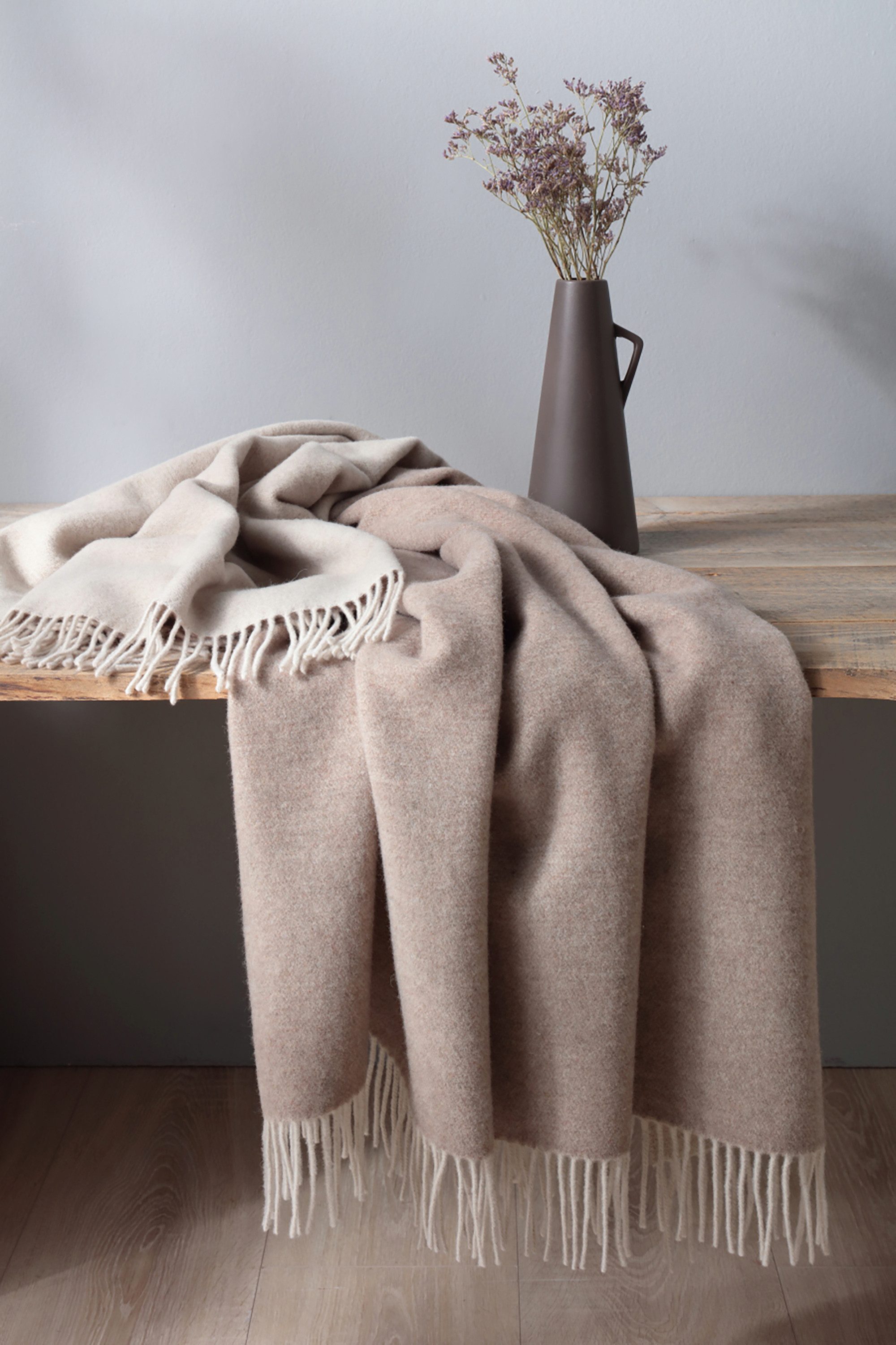 Wohndecke Kaschmirplaid Uni, Biederlack günstig online kaufen