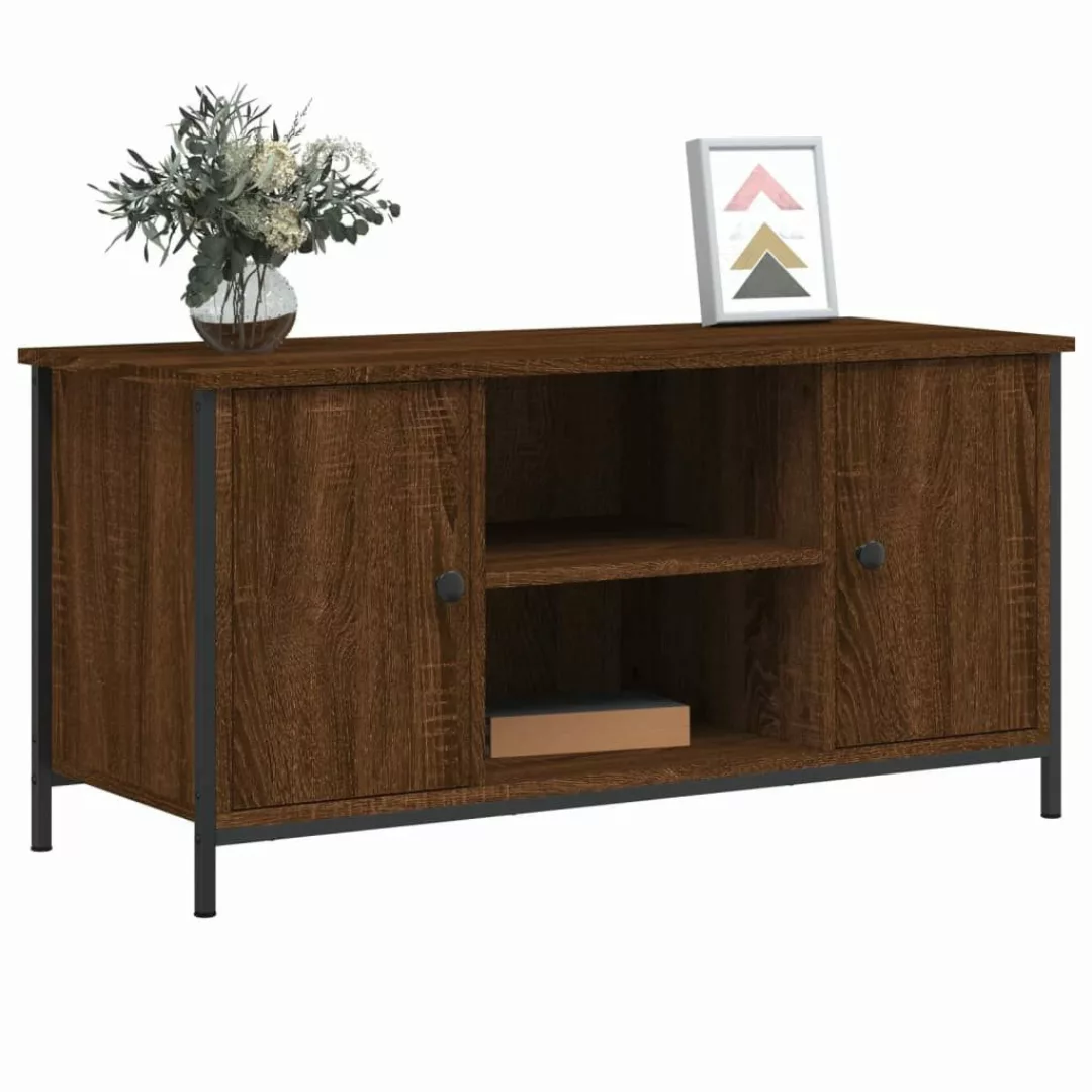 vidaXL TV-Schrank TV-Schrank Braun Eichen-Optik 100x40x50 günstig online kaufen
