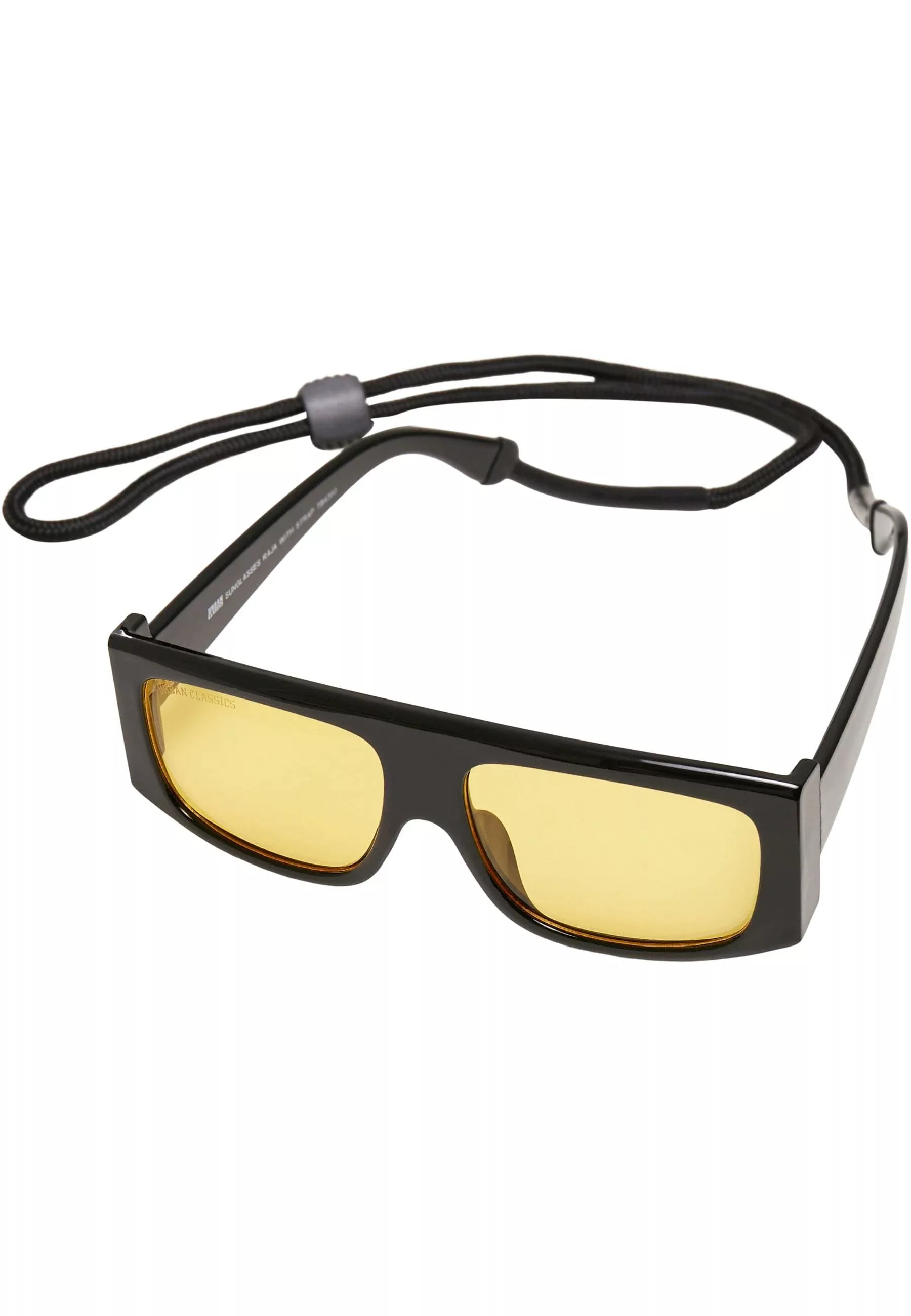 URBAN CLASSICS Sonnenbrille "Urban Classics Unisex Sunglasses Raja with Str günstig online kaufen