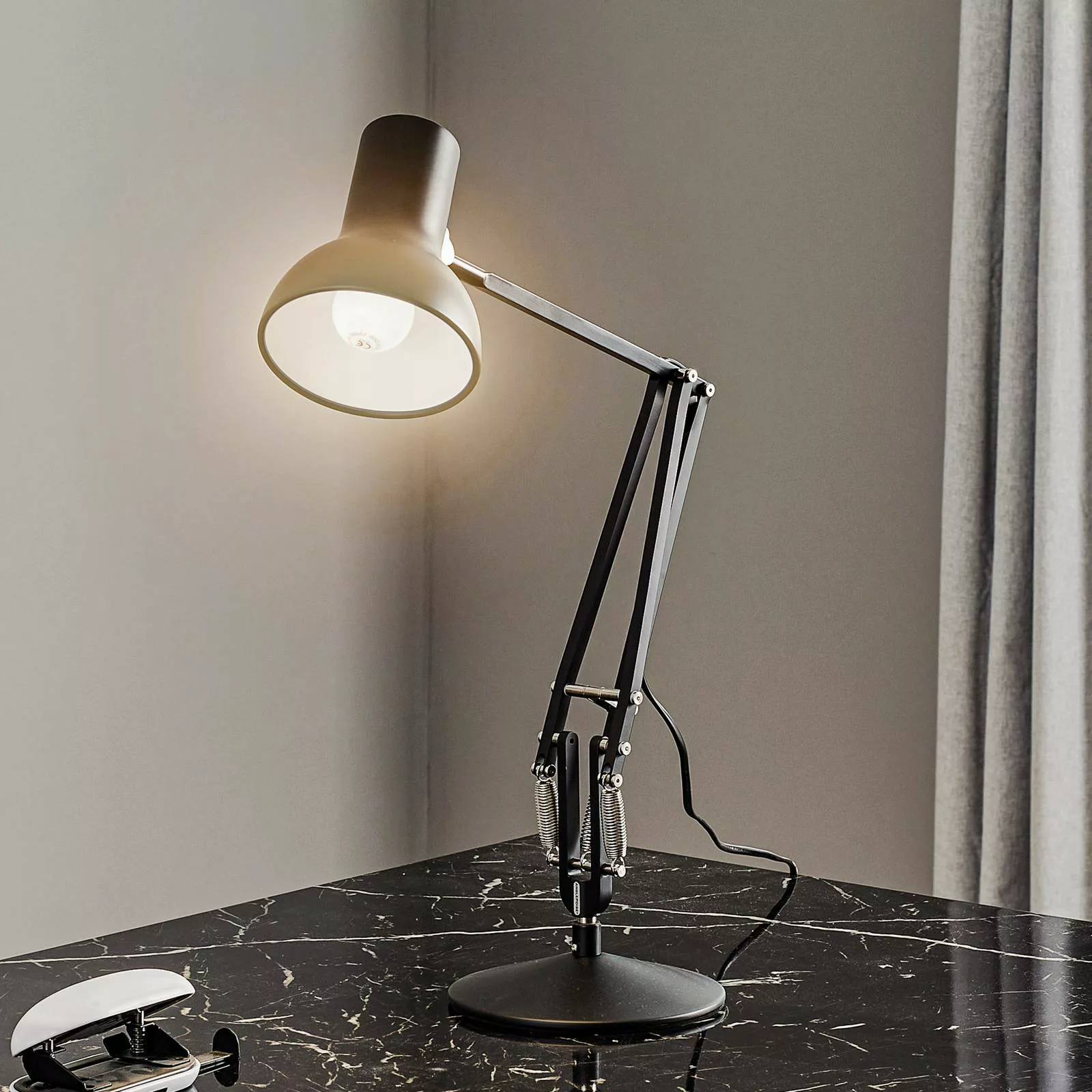 Anglepoise Type 75 Mini Tischlampe samtschwarz günstig online kaufen