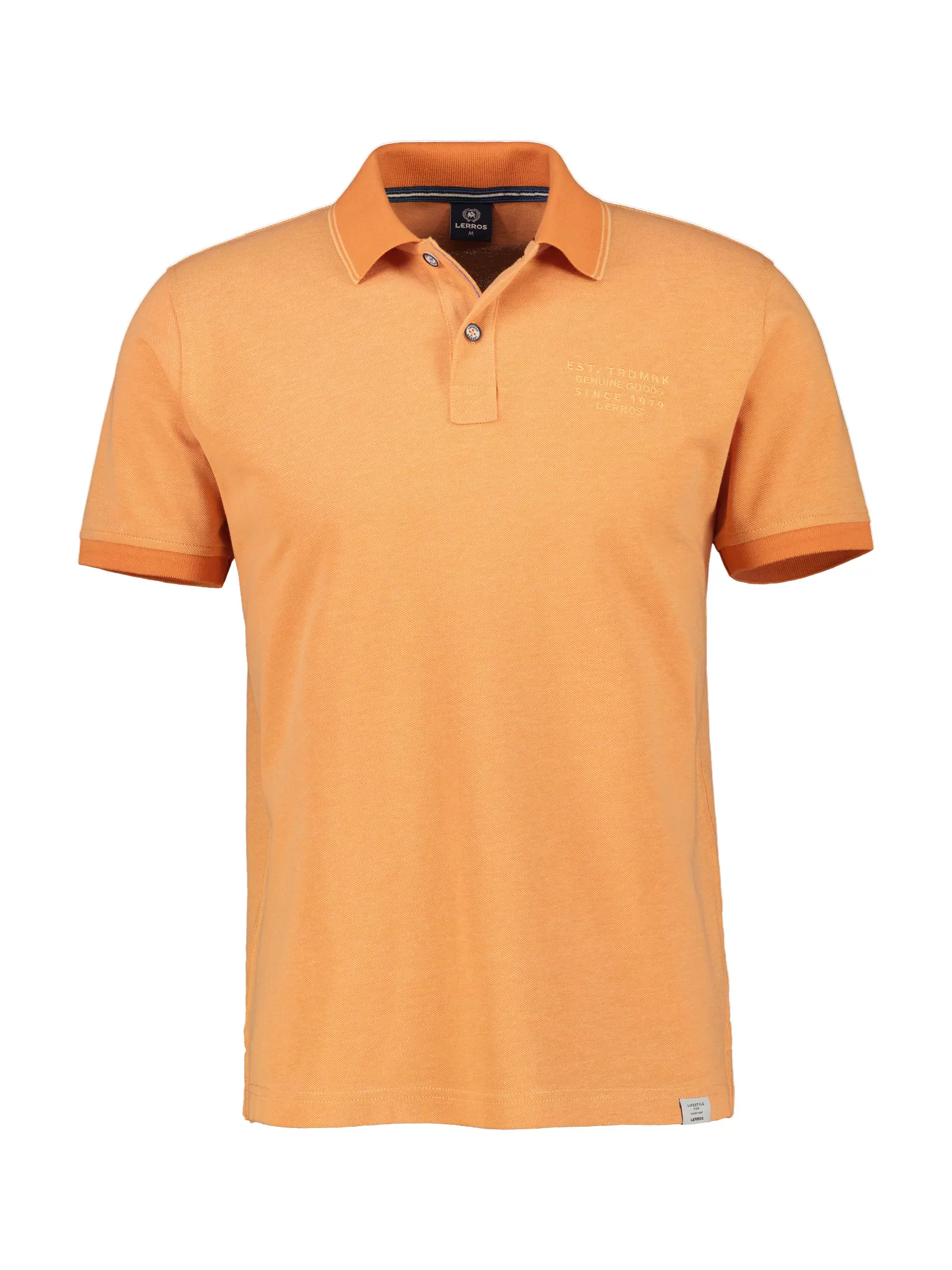 LERROS Poloshirt "LERROS Poloshirt mit lässigem Brustprint" günstig online kaufen