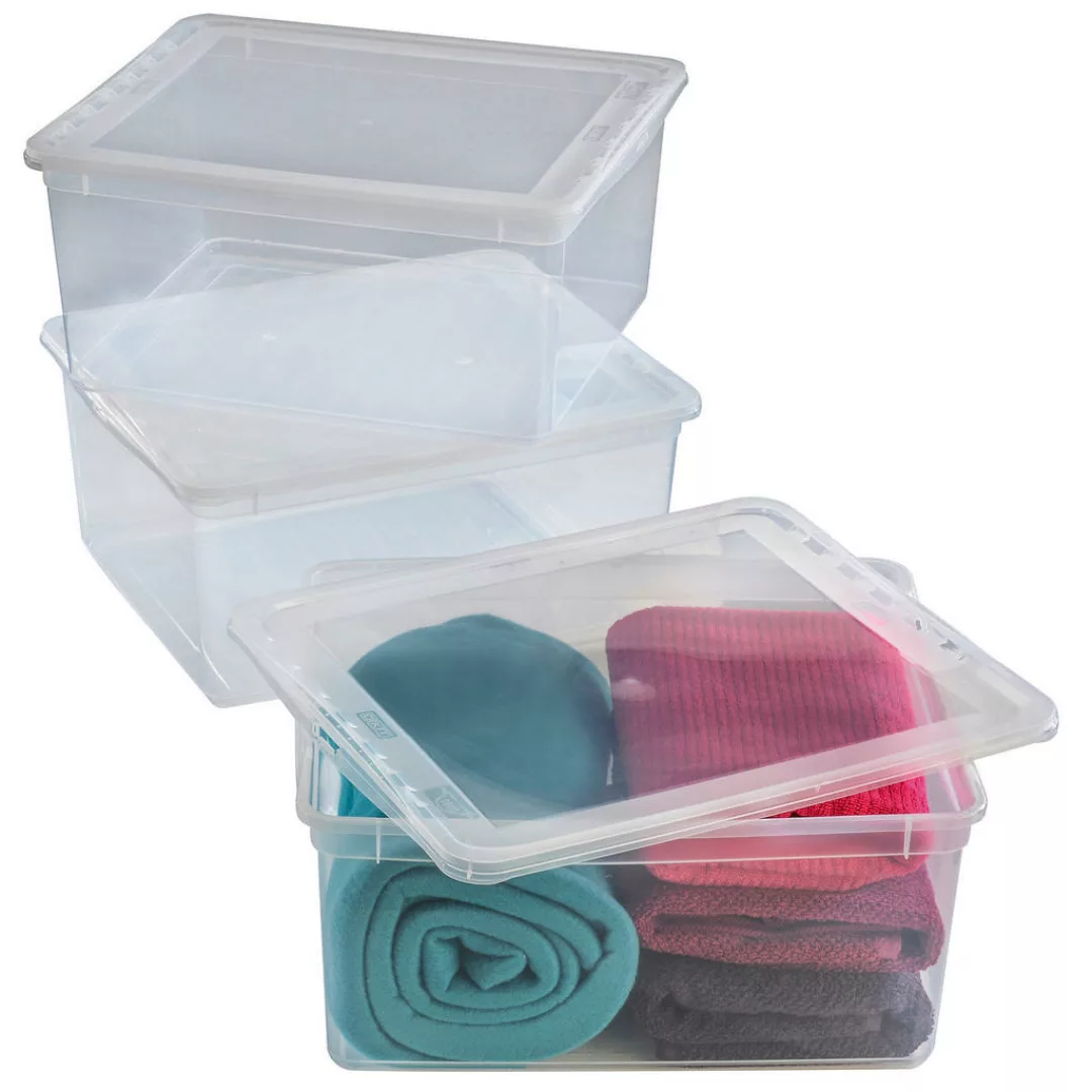 keeeper Box-Basixxset transparent B/H/L: ca. 33,5x18x39 cm günstig online kaufen