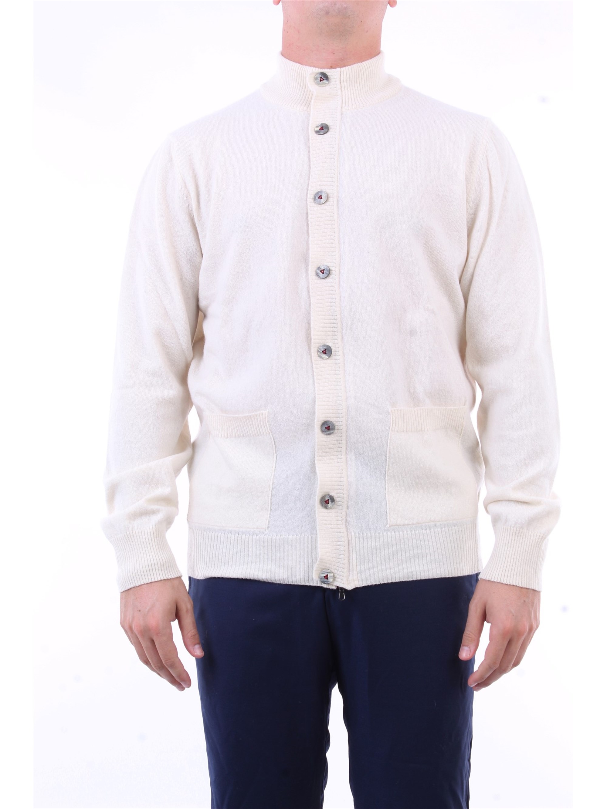 H953 Cardigan Herren Creme günstig online kaufen