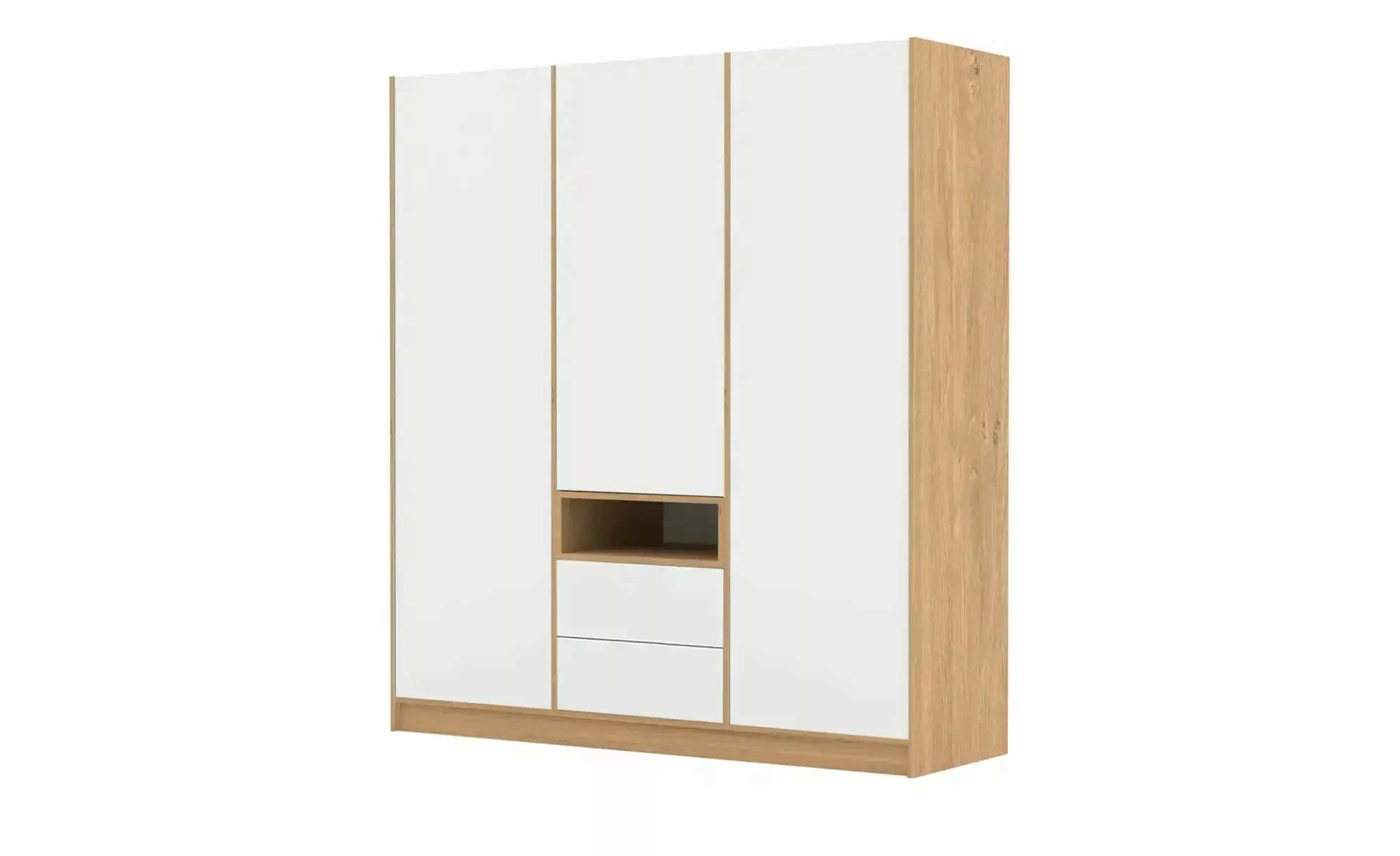 Kleiderschrank  White Oak ¦ holzfarben ¦ Maße (cm): B: 180 H: 200 Schränke günstig online kaufen