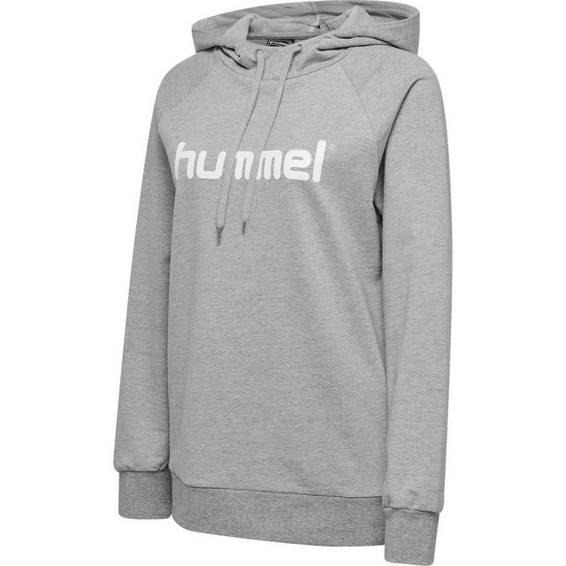 hummel Hoodie Logo Sweater HMLGO 5141 in Grau günstig online kaufen